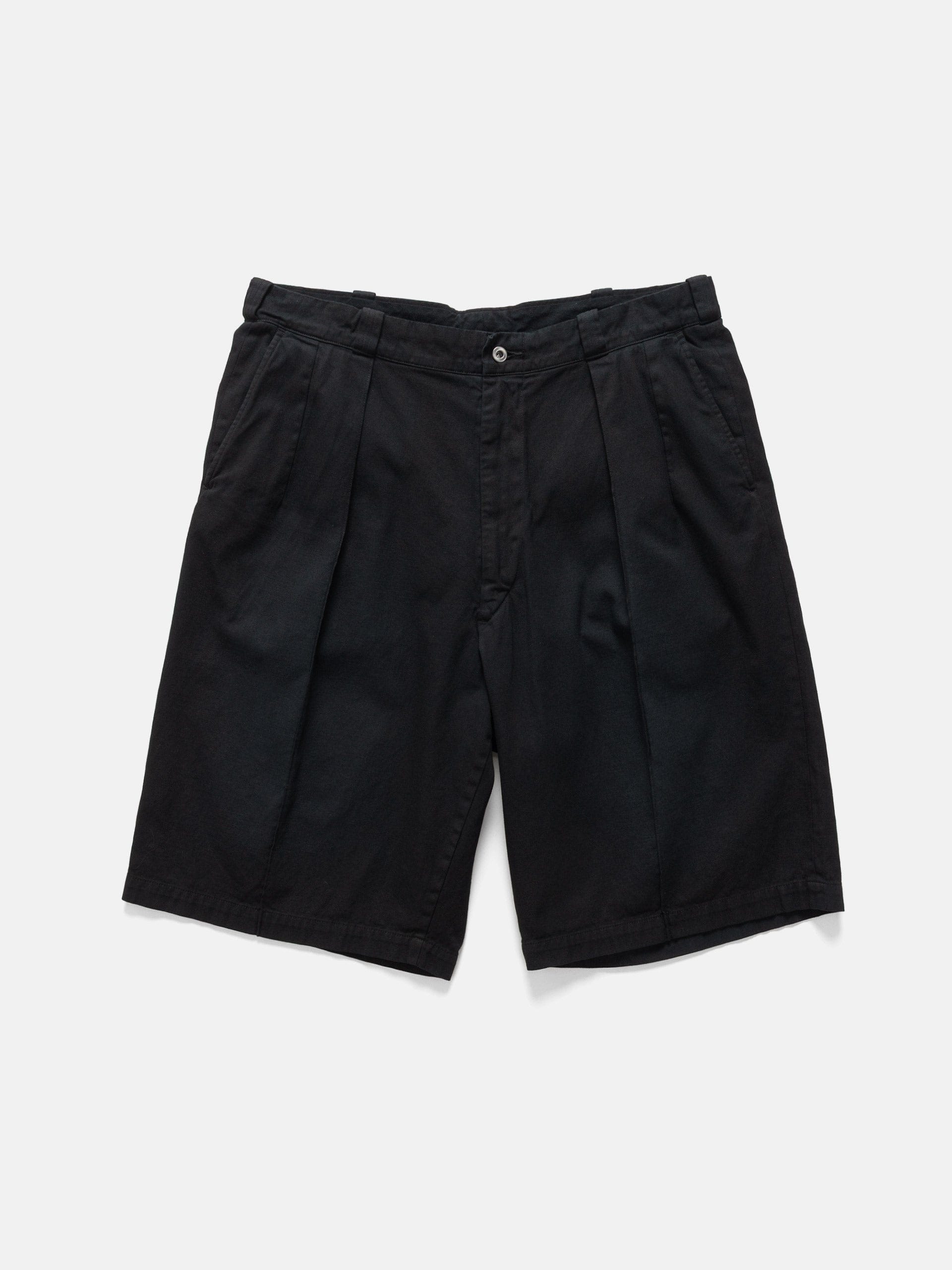 A.PRESSE Vintage Chino Shorts Black