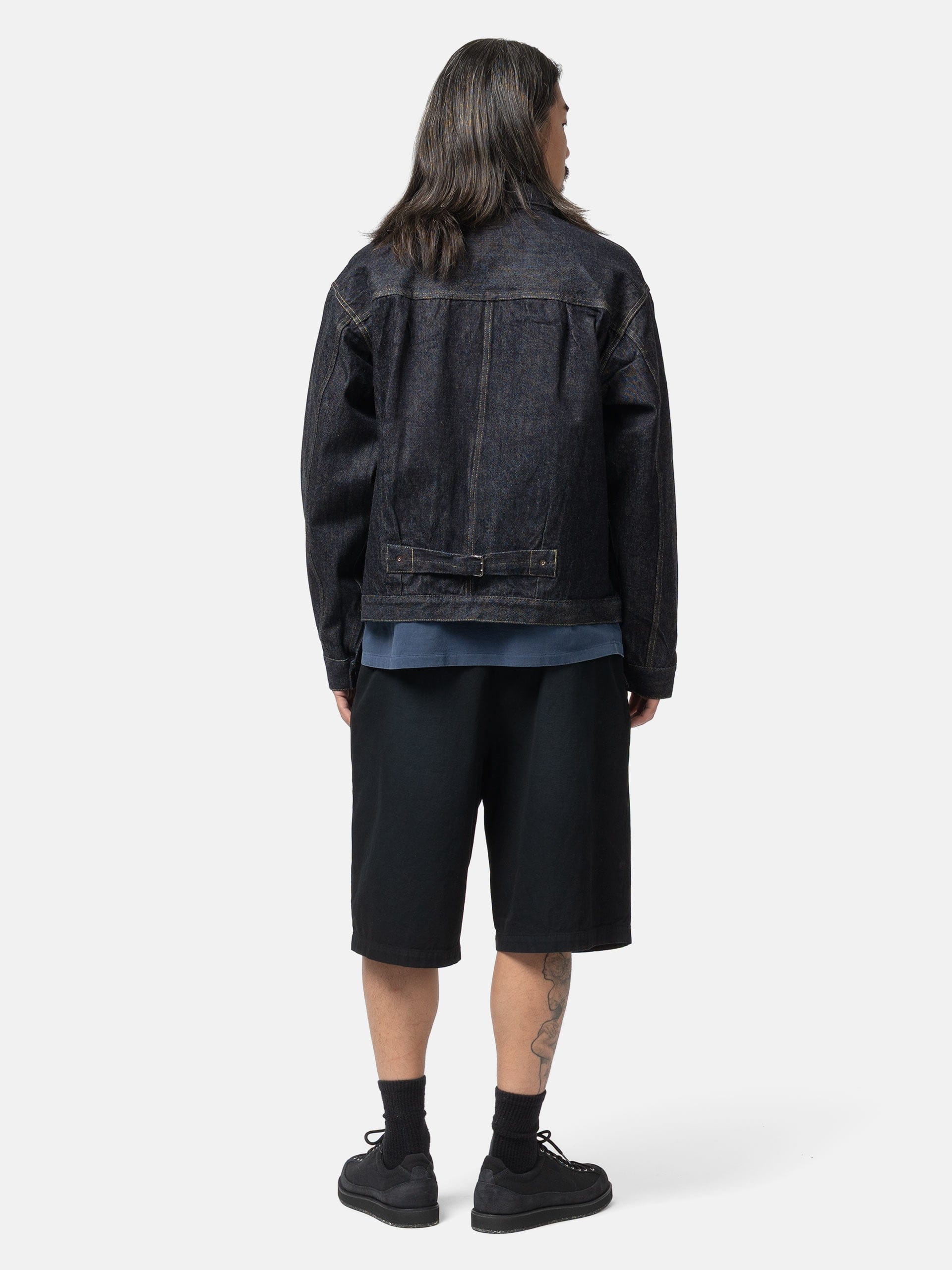 A.PRESSE Vintage Chino Shorts Black