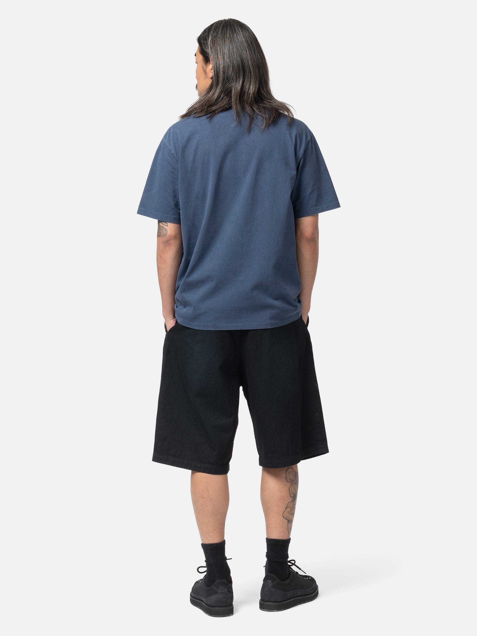 A.PRESSE Vintage Lightweight T-Shirt Blue