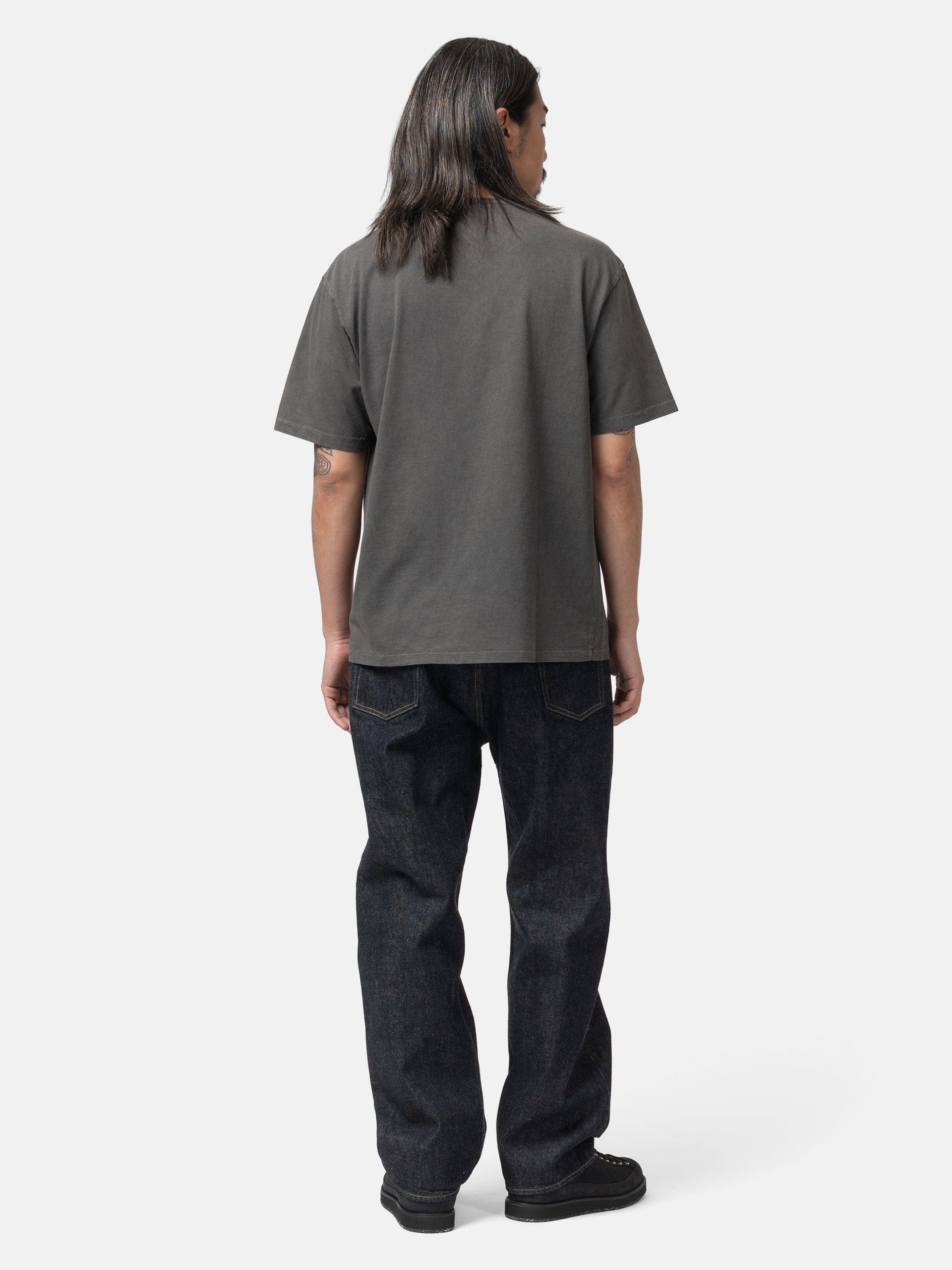 A.PRESSE Vintage Lightweight T-Shirt Black