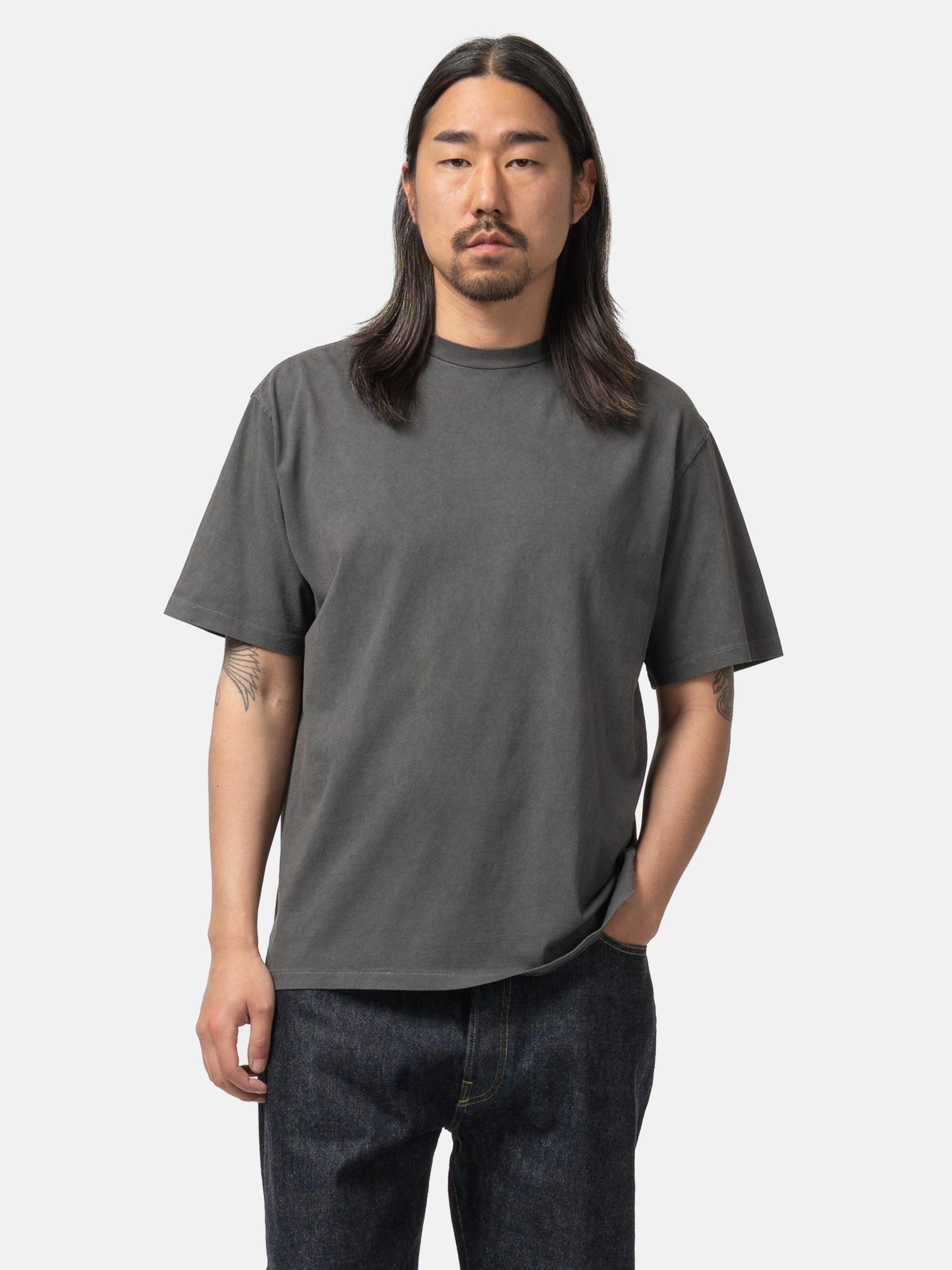A.PRESSE Vintage Lightweight T-Shirt Black