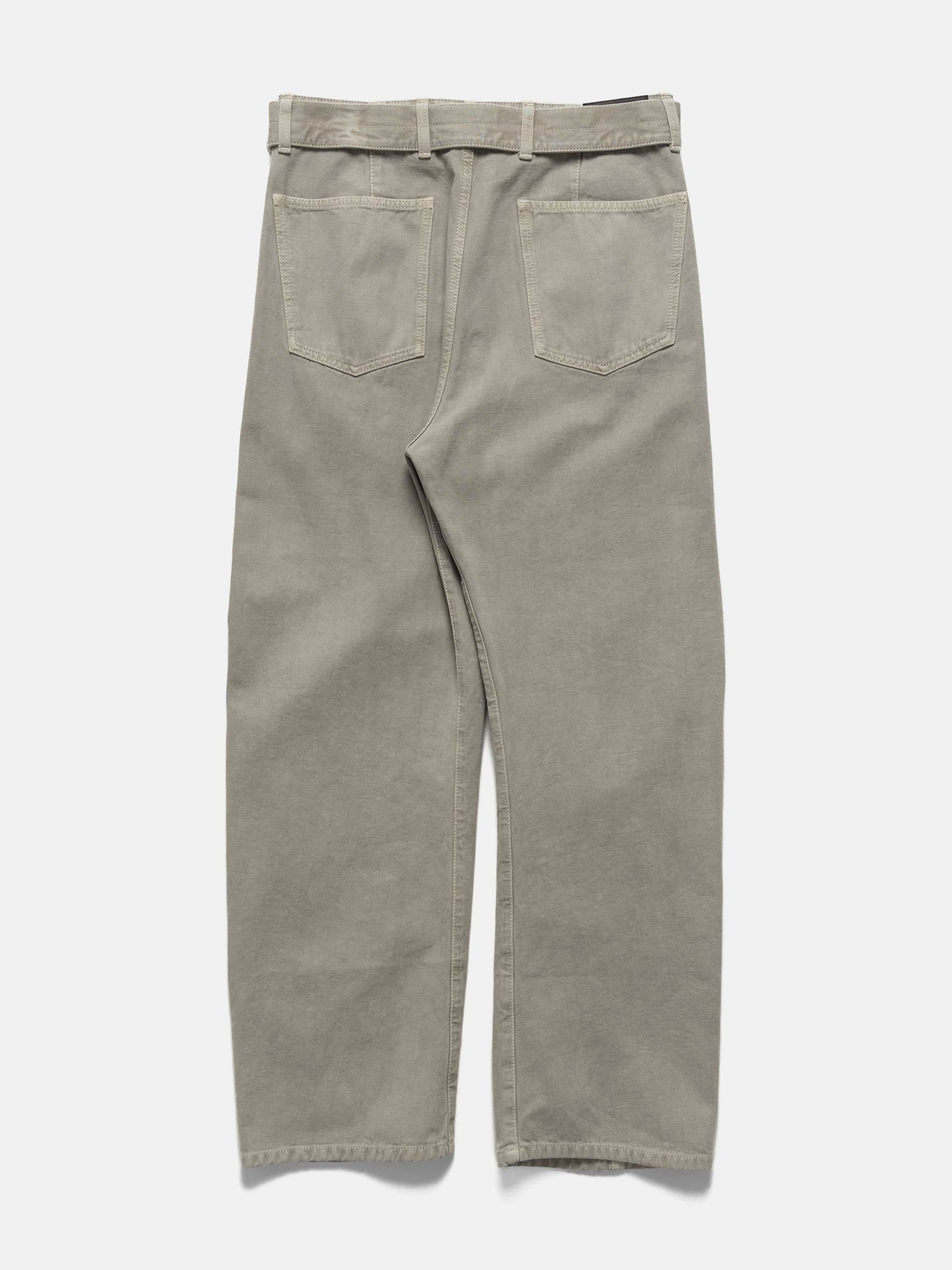 LEMAIRE Twisted Belted Pants Moonstone