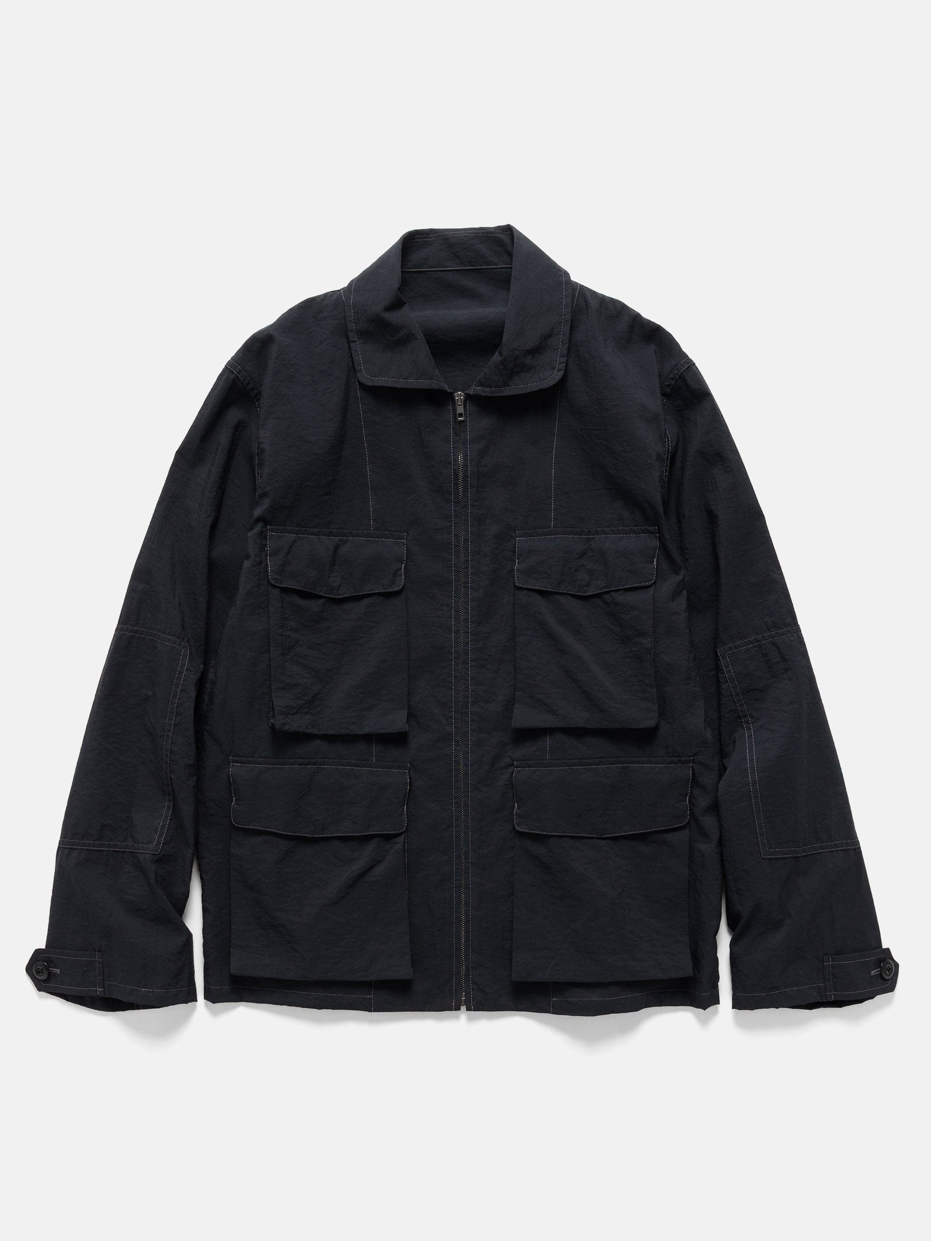 LEMAIRE 3D Pocket Jacket Squid Ink