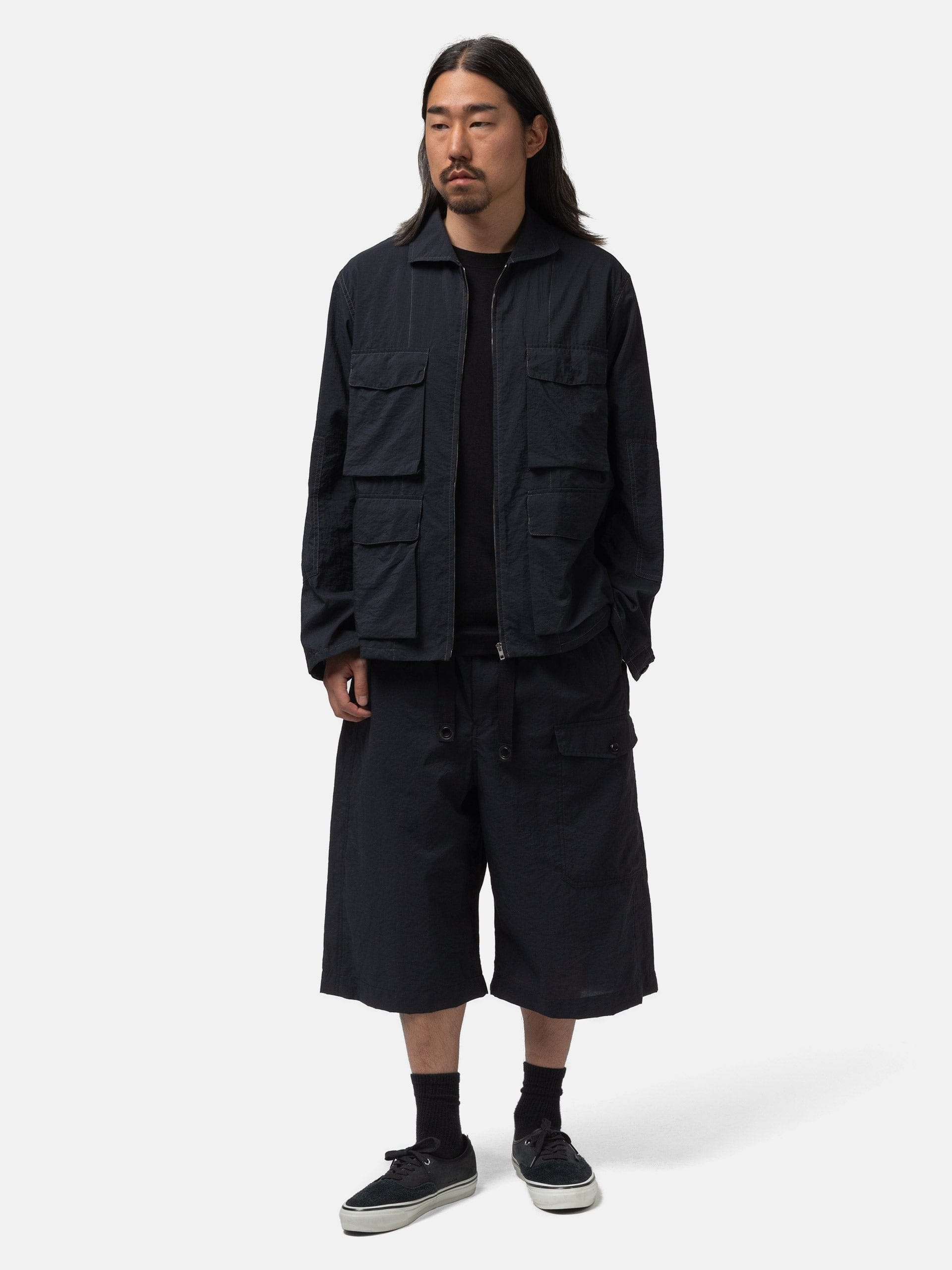 LEMAIRE 3D Pocket Jacket Squid Ink