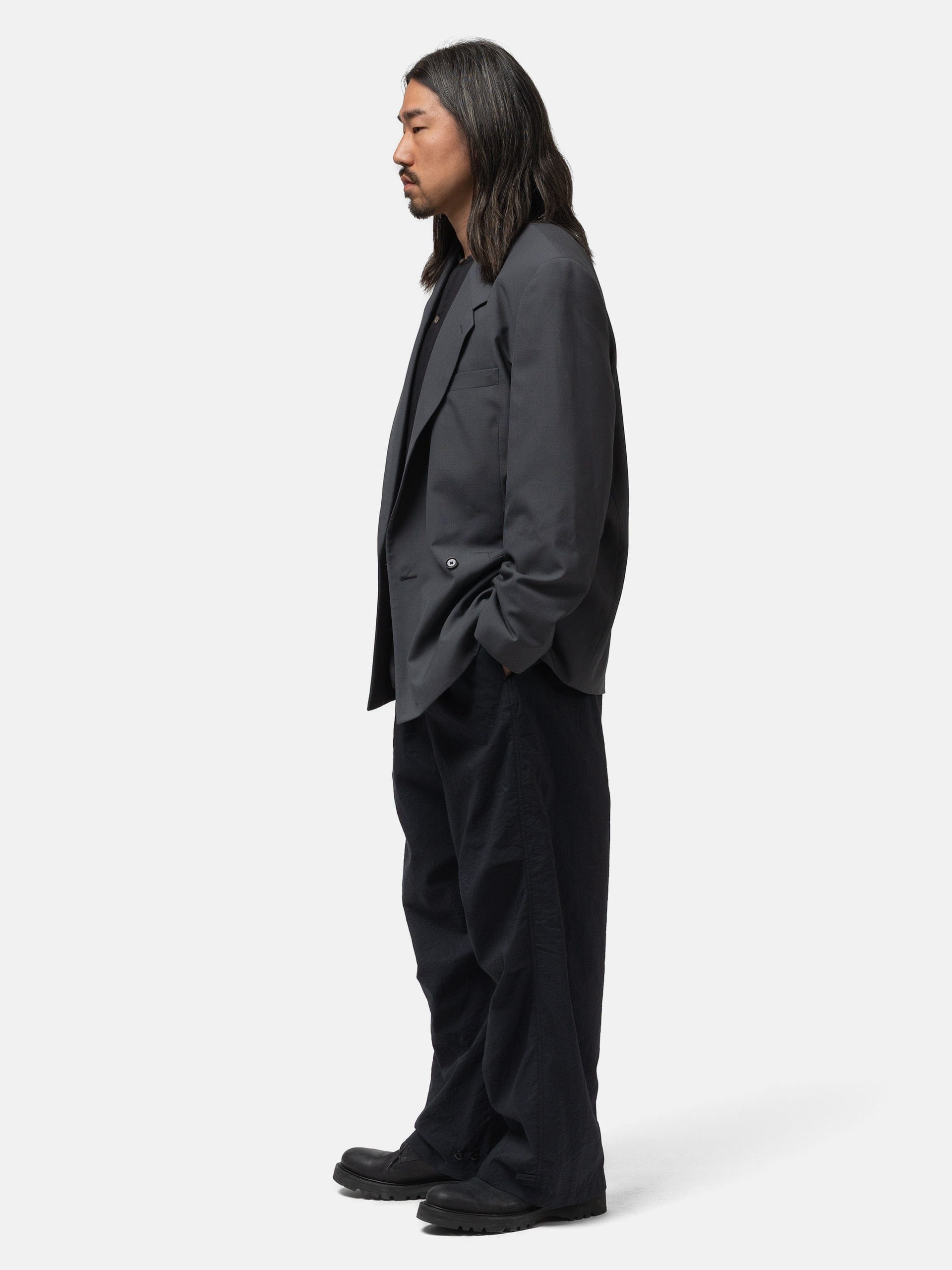 LEMAIRE Parachute Pants Squid Ink