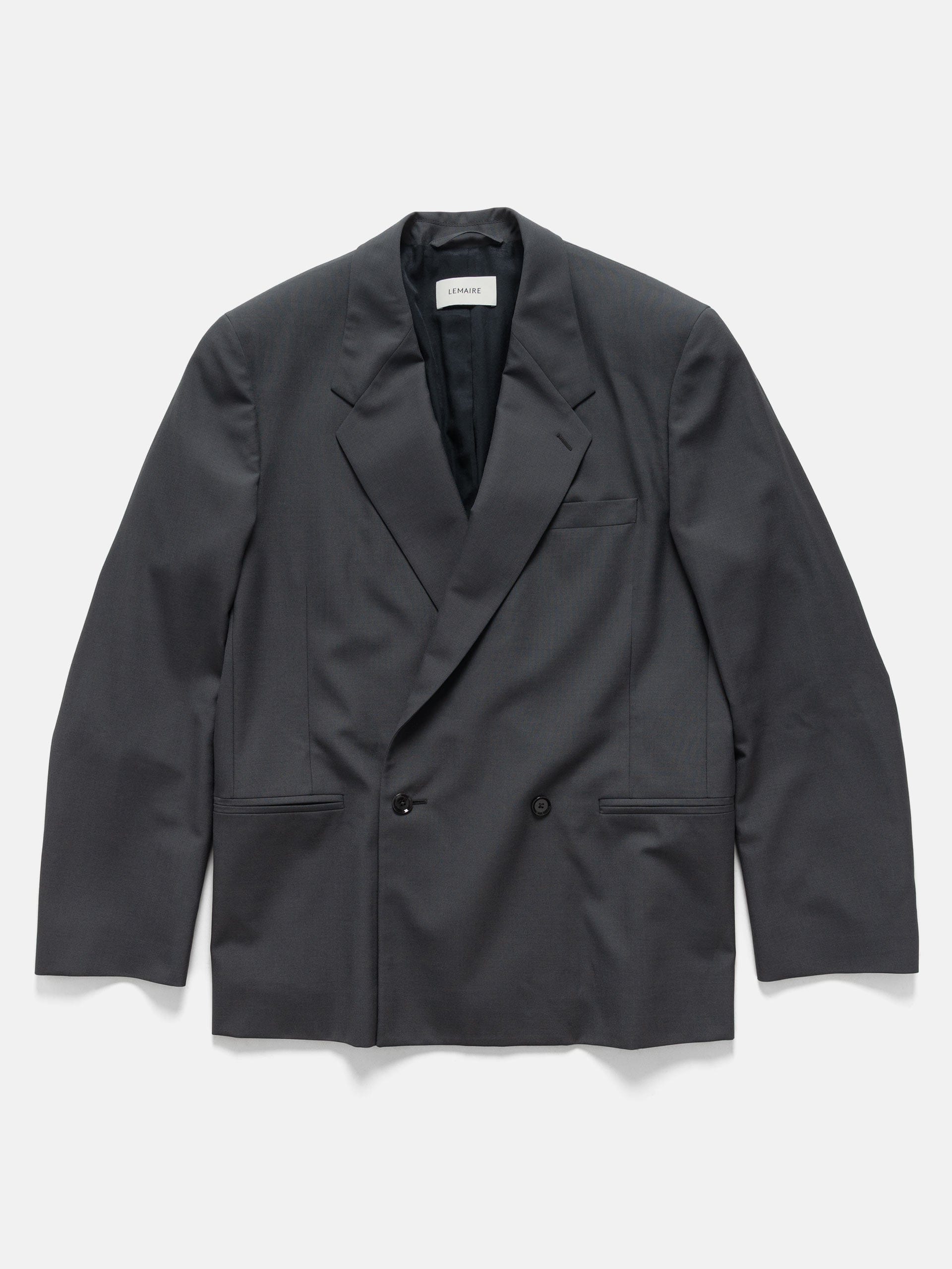 LEMAIRE DB Tailored Jacket Carbon