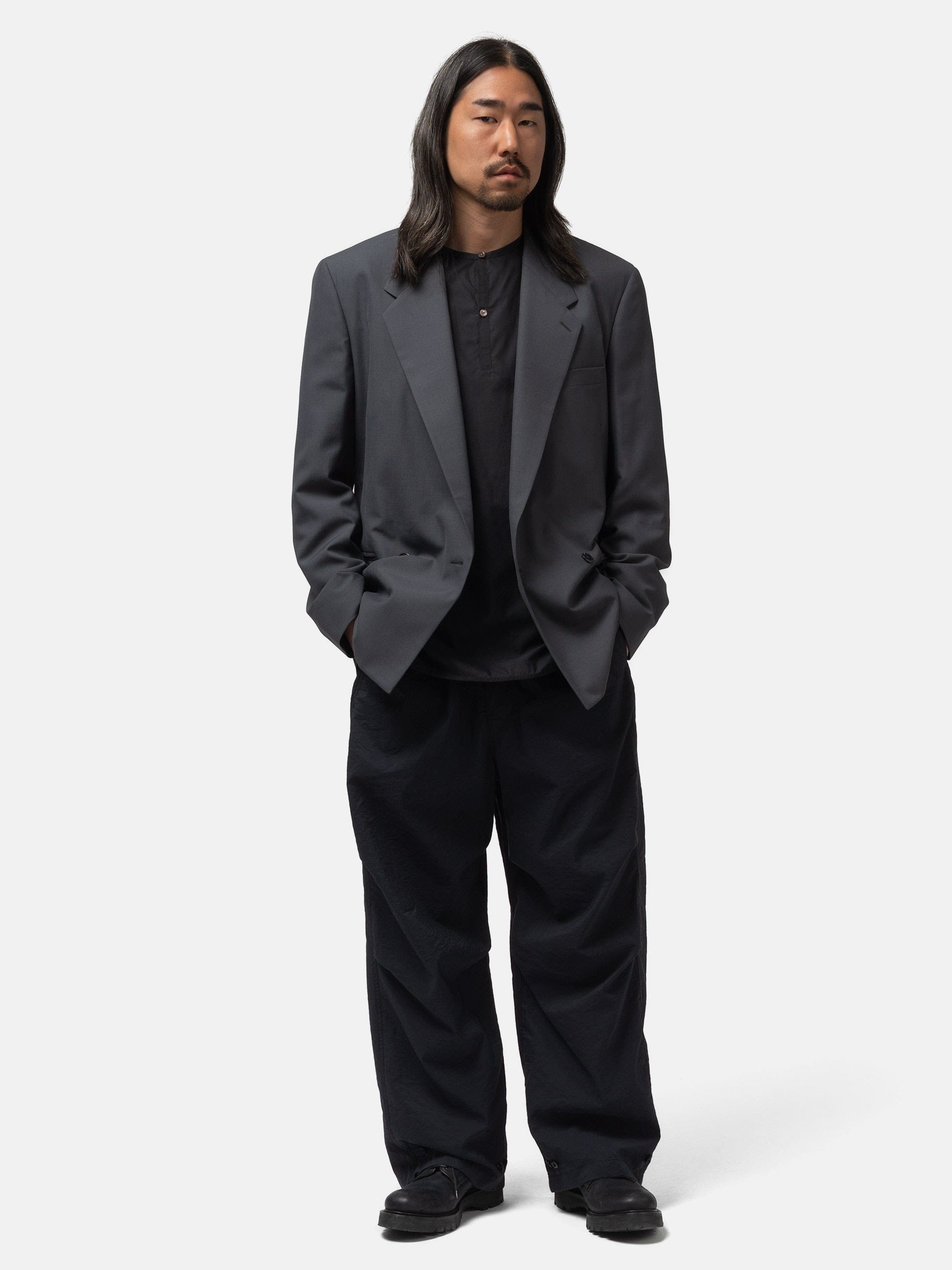LEMAIRE DB Tailored Jacket Carbon