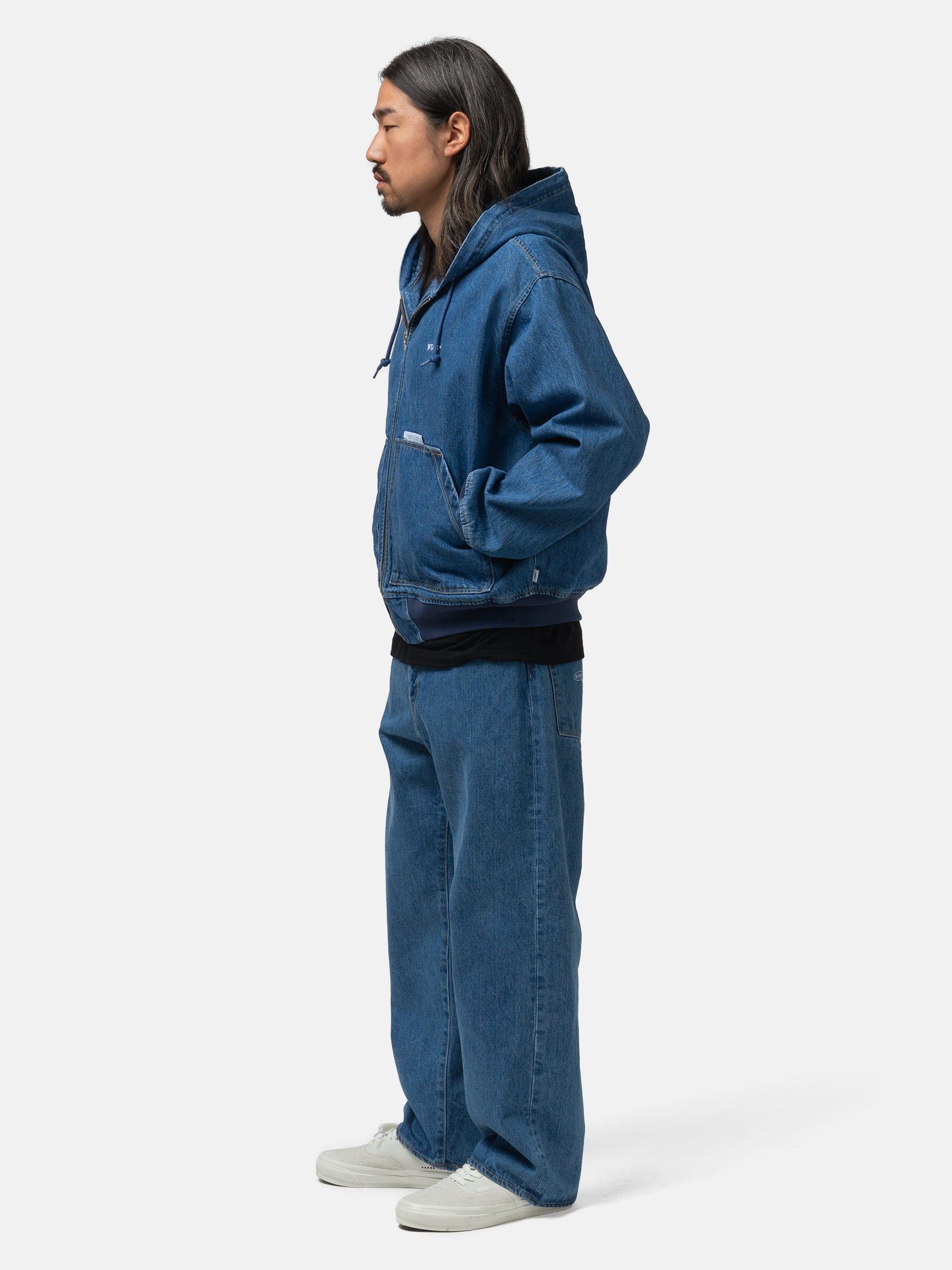 WTAPS Blues Straight / Trousers / Cotton. Denim Indigo