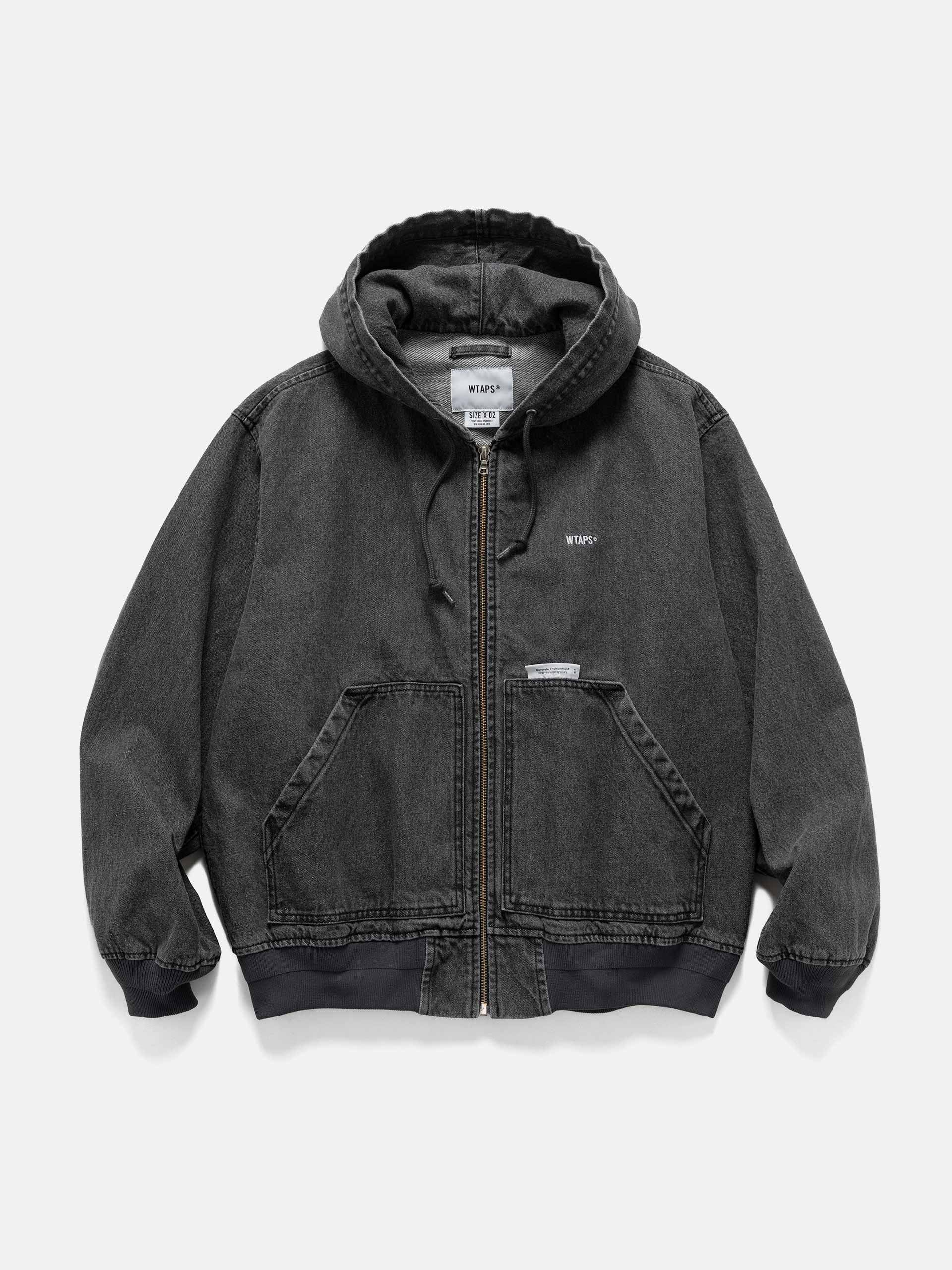 WTAPS D00M / Jacket / Cotton. Denim Black