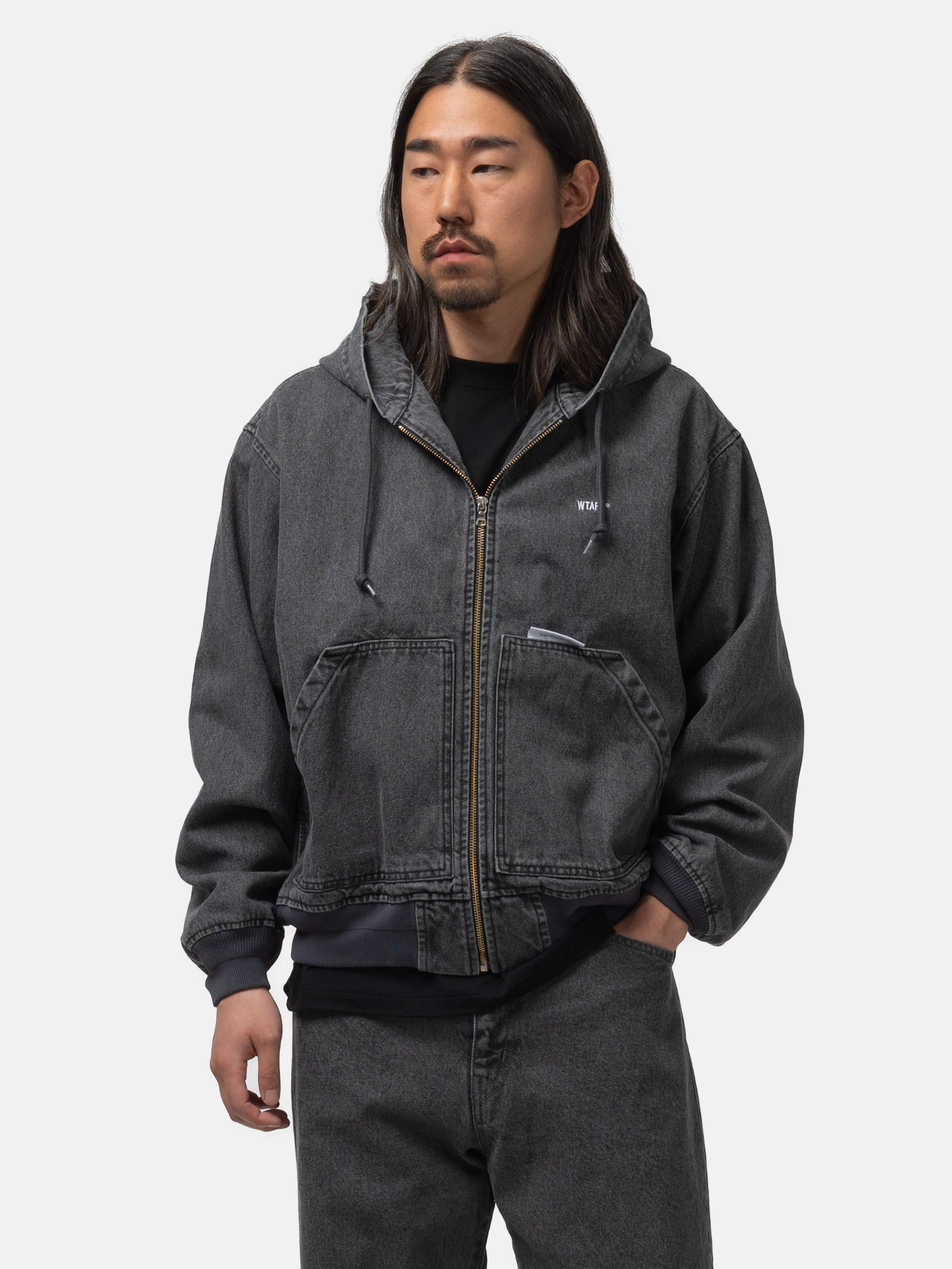 WTAPS D00M / Jacket / Cotton. Denim Black