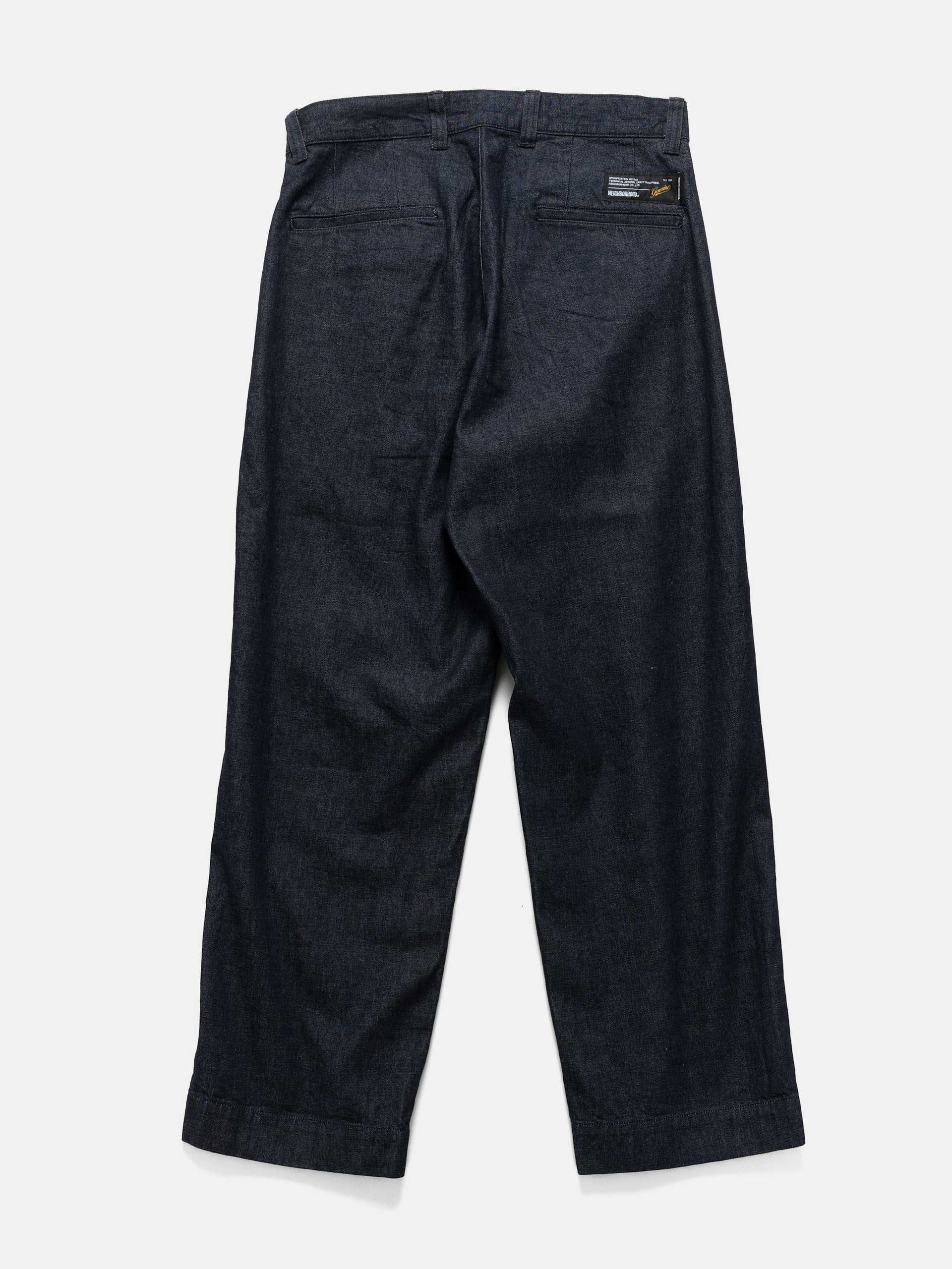 Neighborhood Denim Tuck Pants Indigo