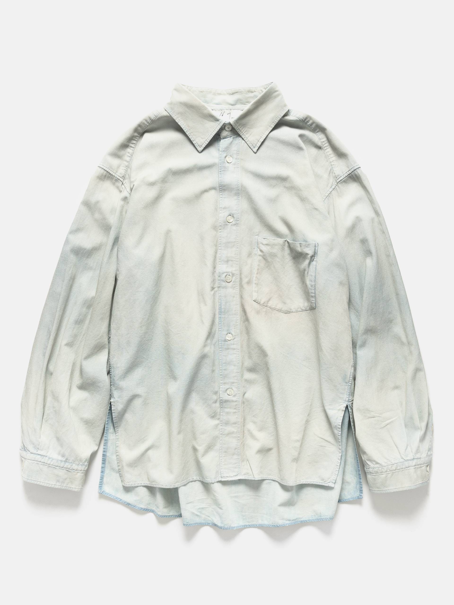 ANCELLM Chambray Over Shirt Indigo