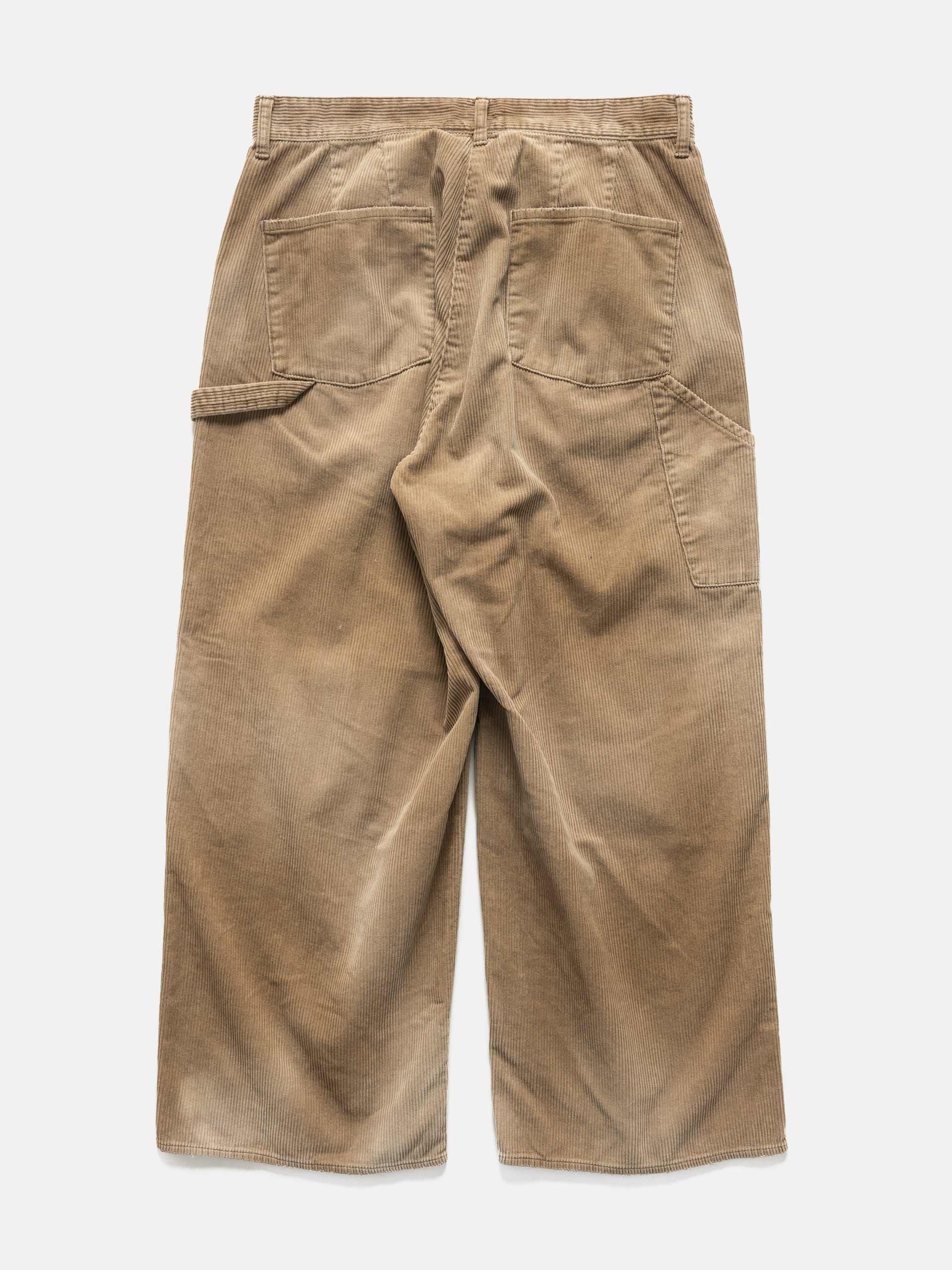 ANCELLM Corded Velveteen Painter Pants Brown