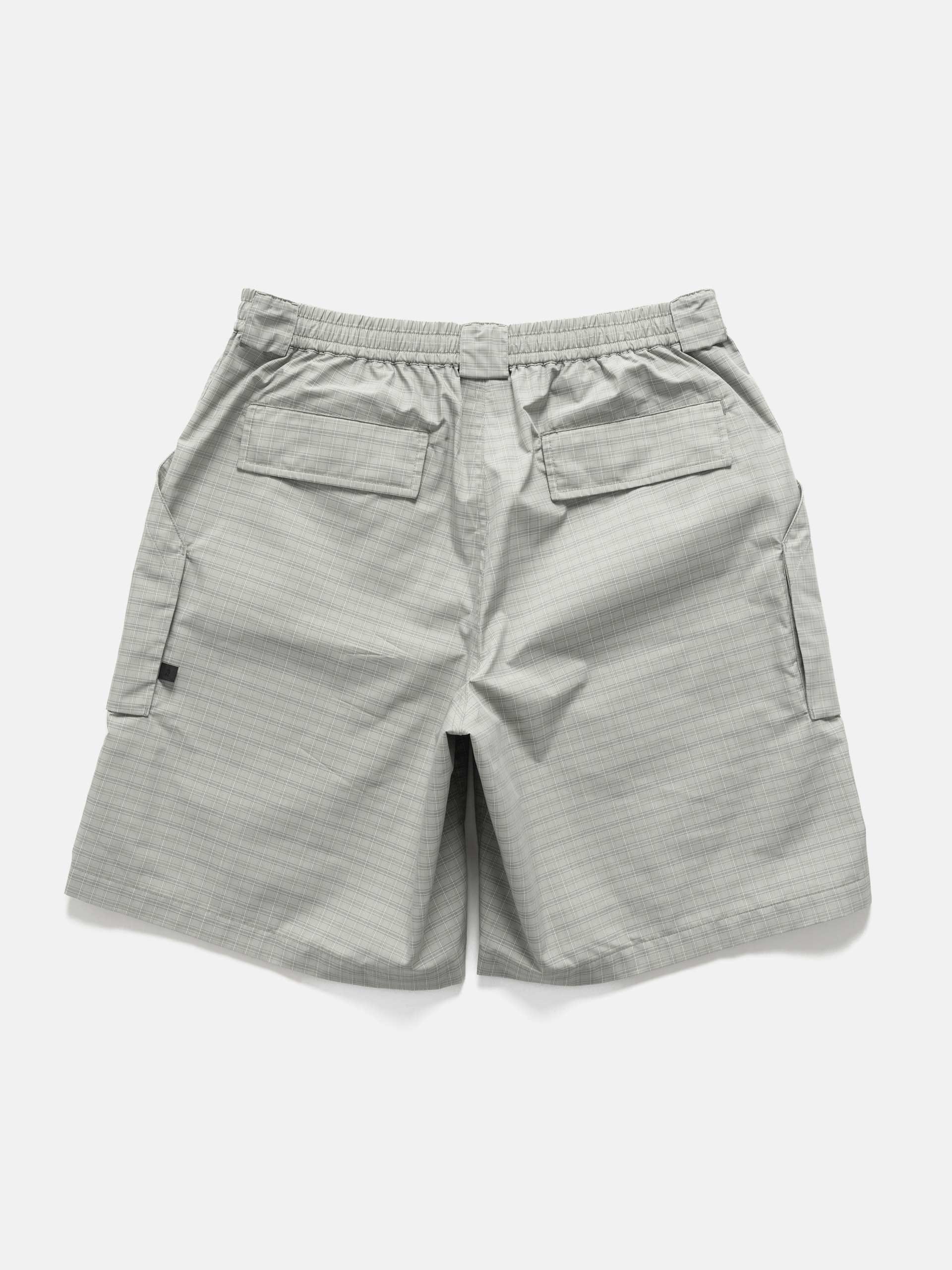 DAIWA Tech 3D Pocket Cargo Shorts Summer Plaidlt. Gray