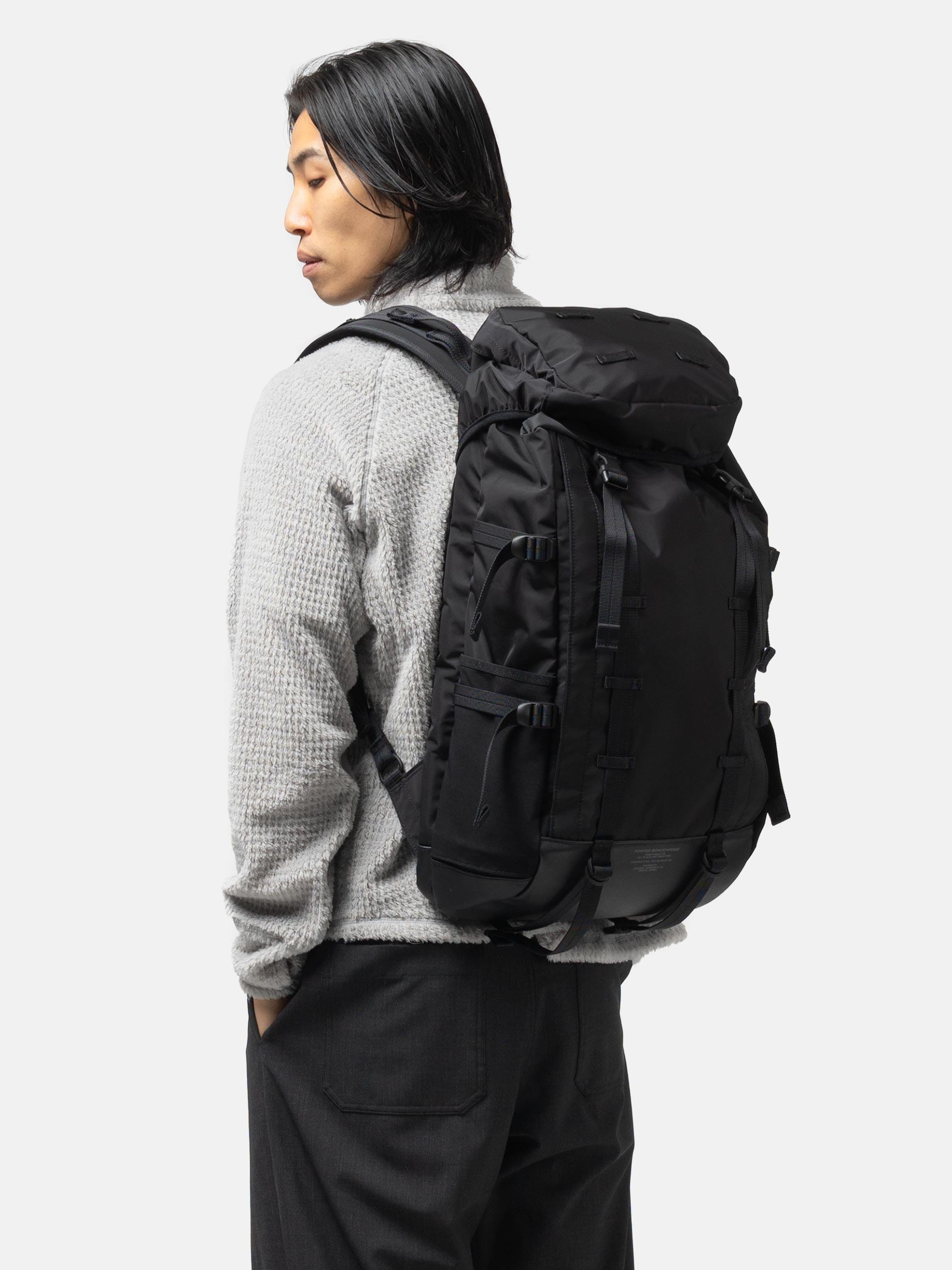 Porter Monochrome Backpack Black