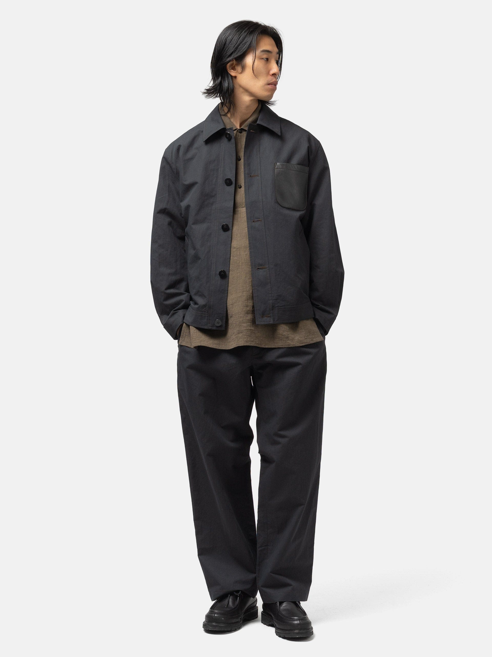 Cale Cotton Weather Tumbler Finish Pant Tetsukuro