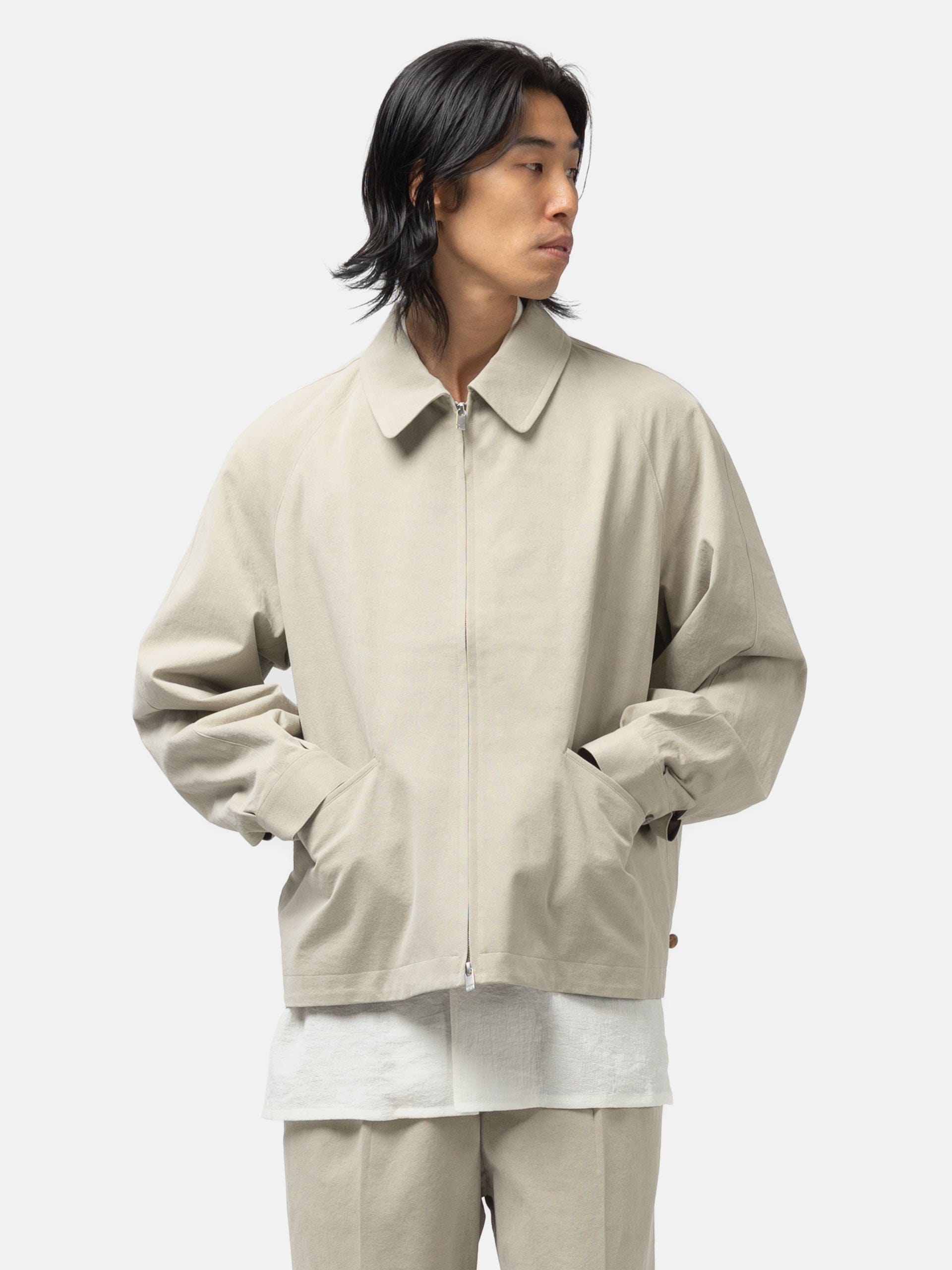 Cale Chino Nidom Finish Jacket Beige