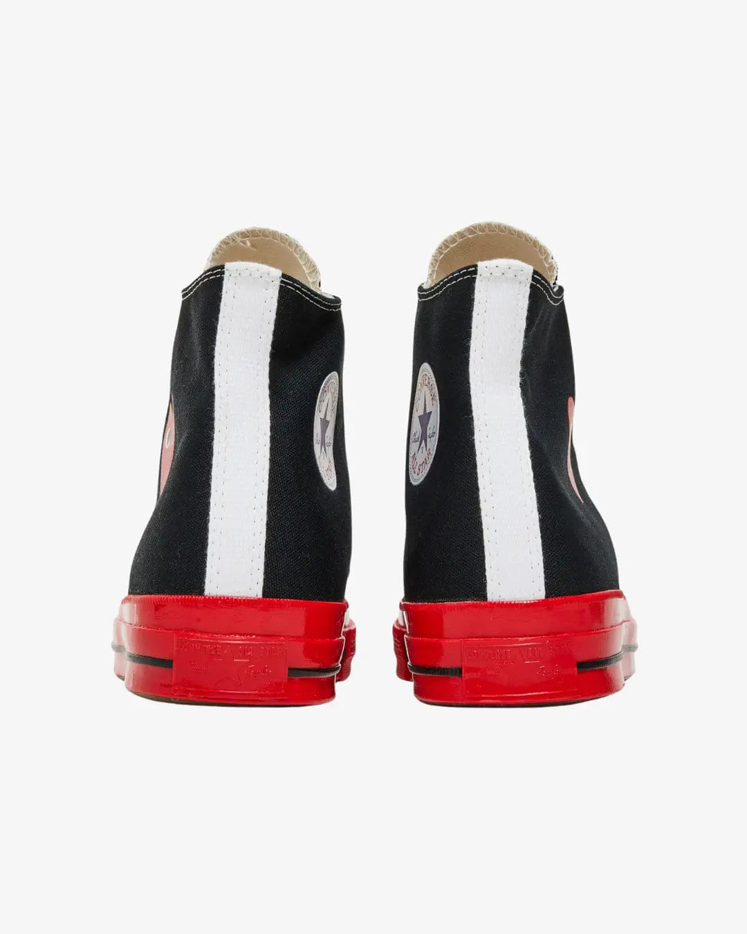 Converse Comme des Garcons Play x Coverse Chuck 70 High Black Red