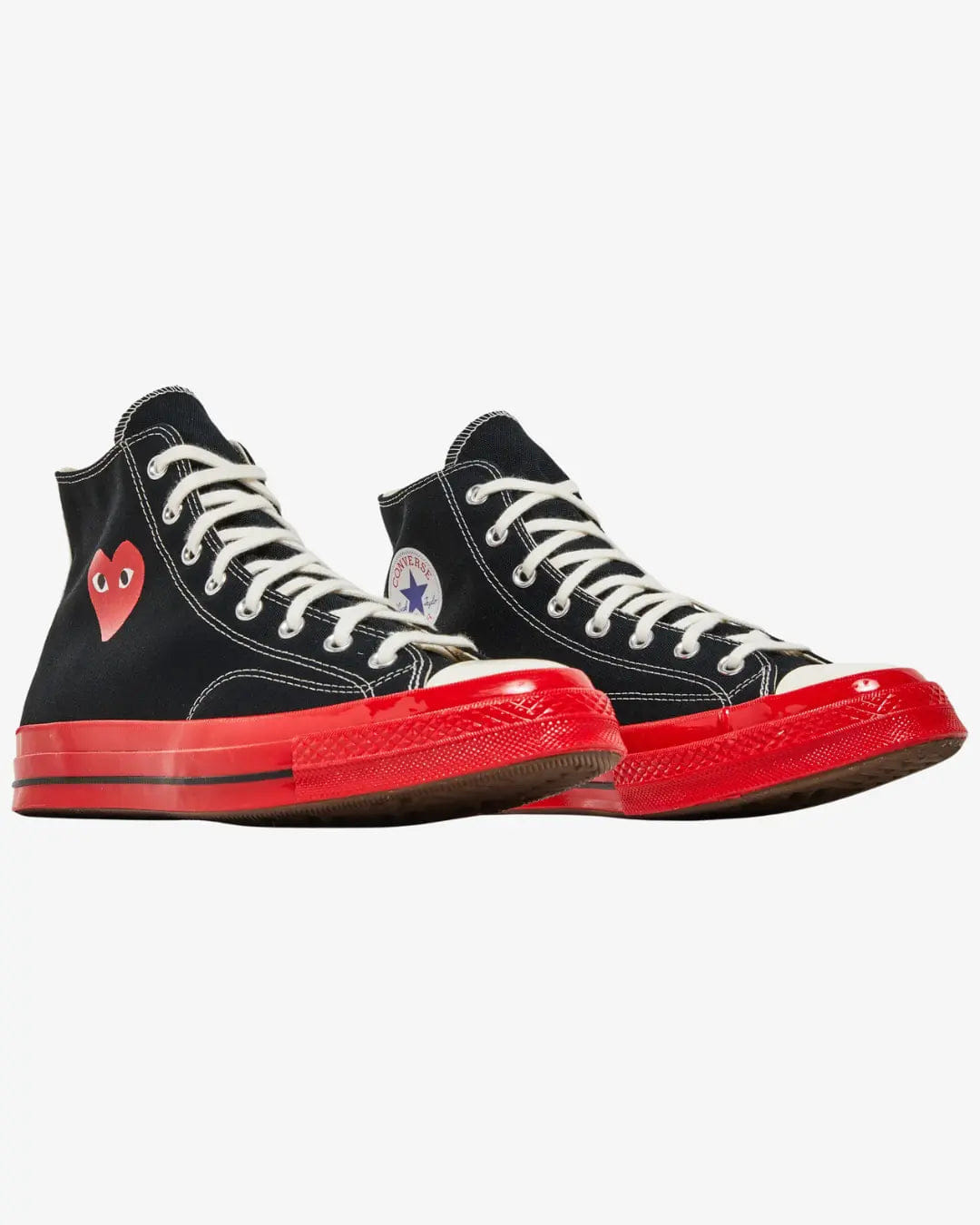 Converse Comme des Garcons Play x Coverse Chuck 70 High Black Red