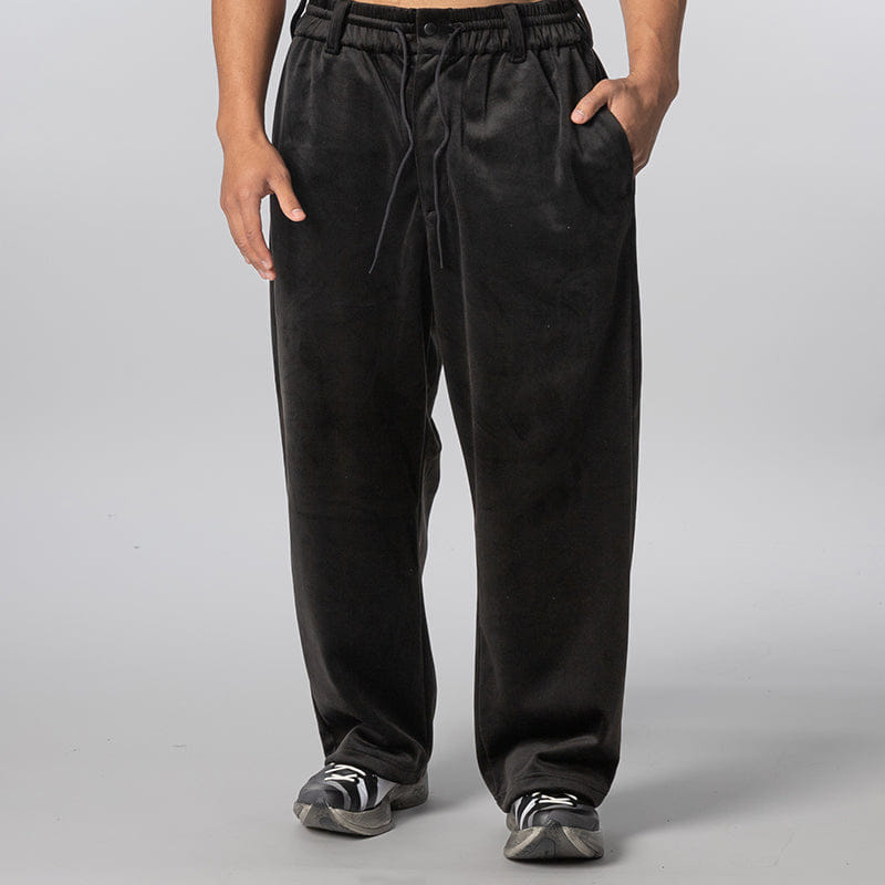 Y-3 Velvet Corduroy Track Pant - Black