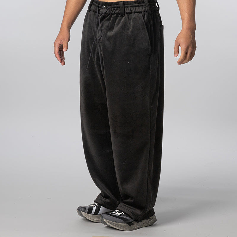 Y-3 Velvet Corduroy Track Pant - Black