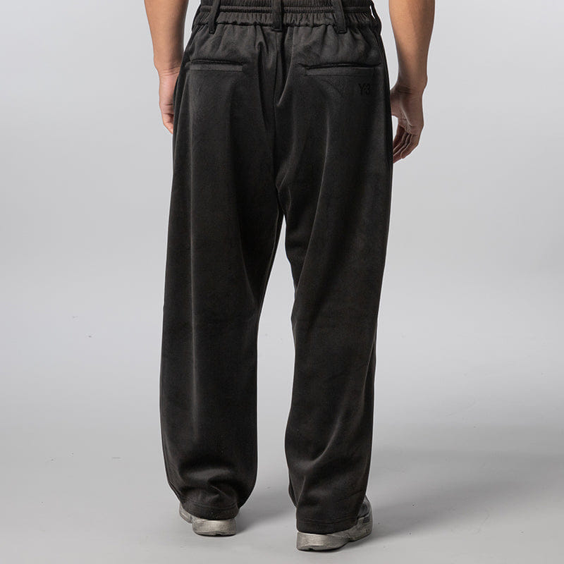 Y-3 Velvet Corduroy Track Pant - Black
