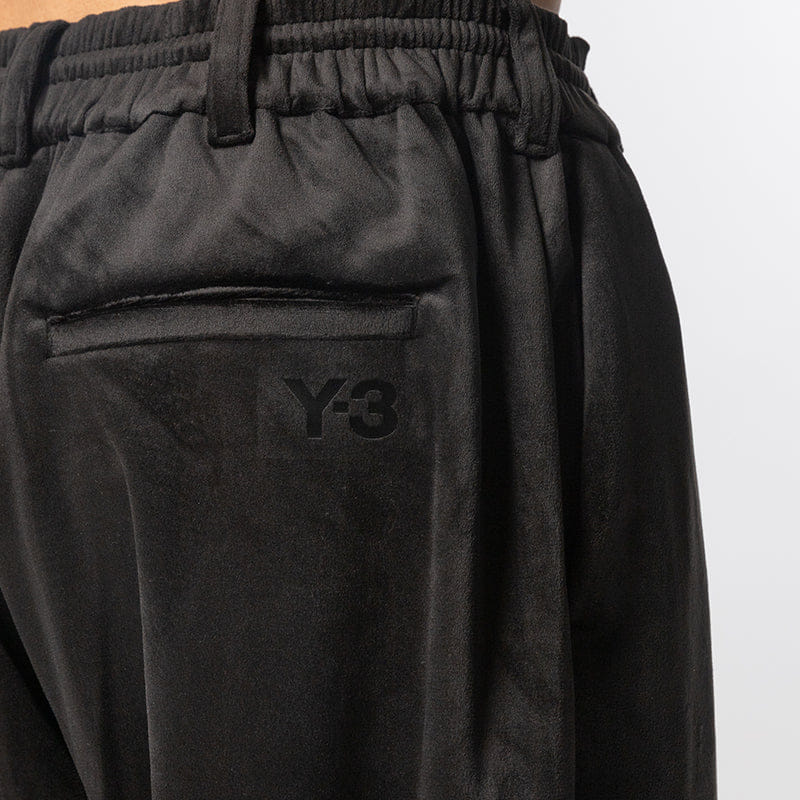 Y-3 Velvet Corduroy Track Pant - Black
