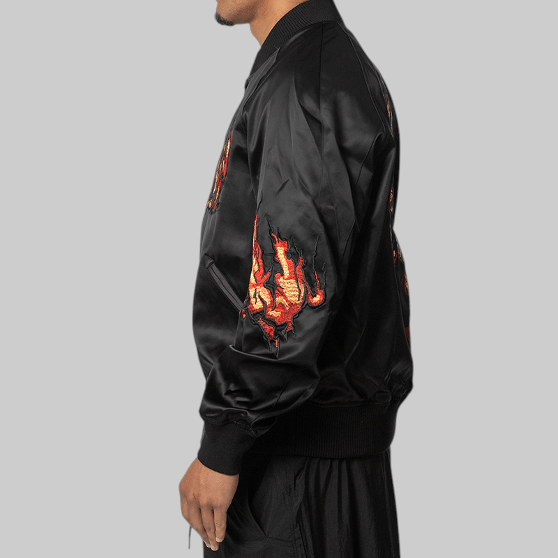 Y-3 Graphic Souvenir Jacket - Black