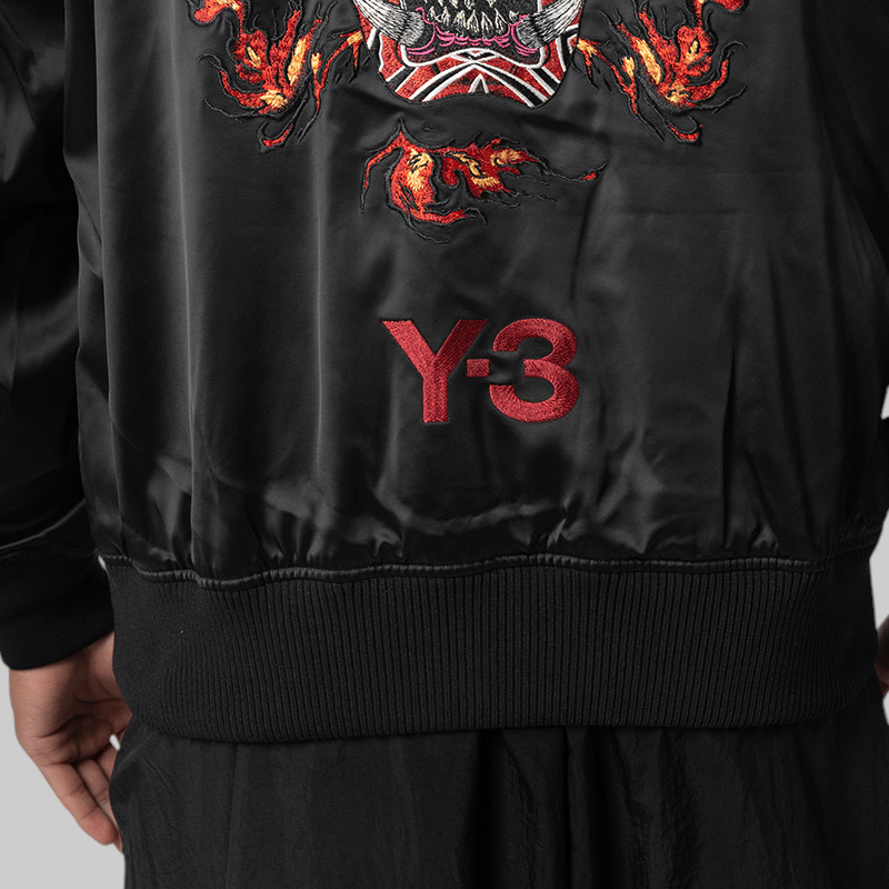 Y-3 Graphic Souvenir Jacket - Black