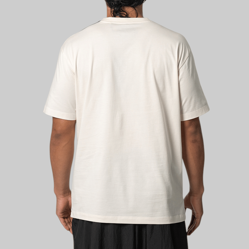 Y-3 Gradient 3-Stripes T-Shirt - Chalk White