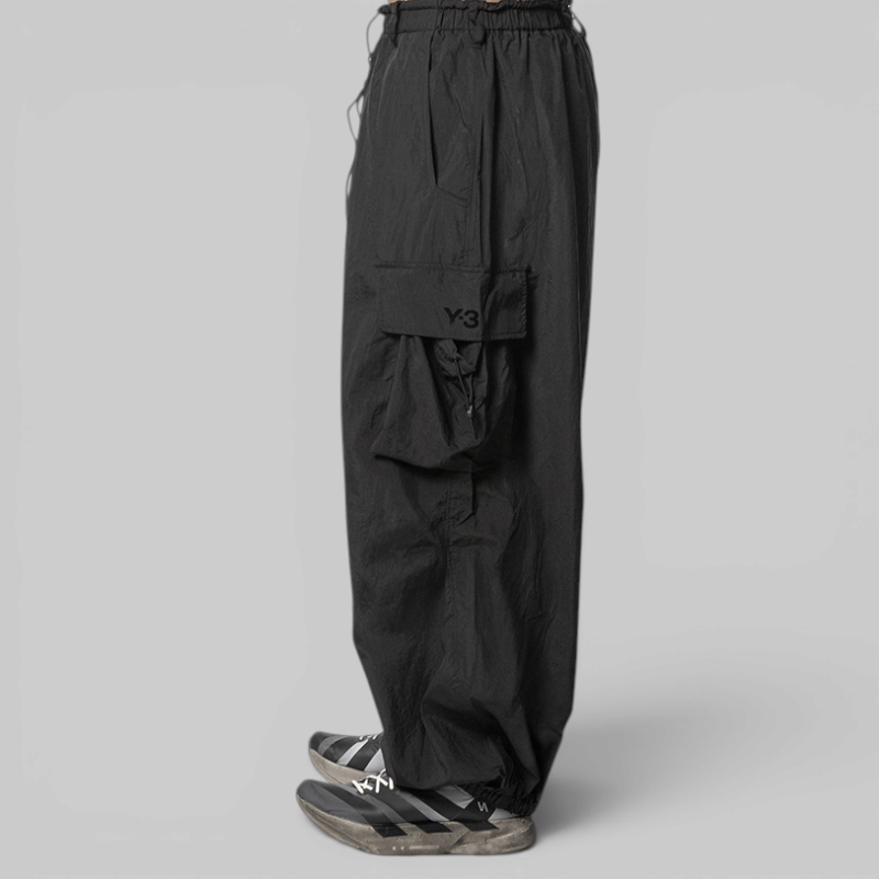 Y-3 Gradient 3-Stripes Cargo Pant - Black