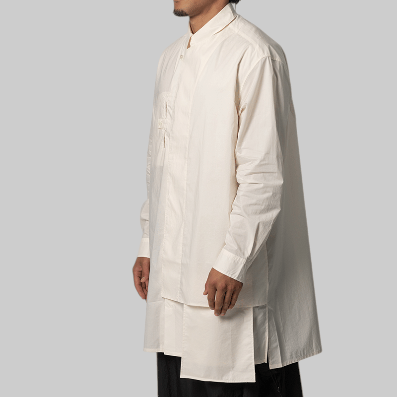Y-3 Adaptive Cotton Shirt - Chalk White