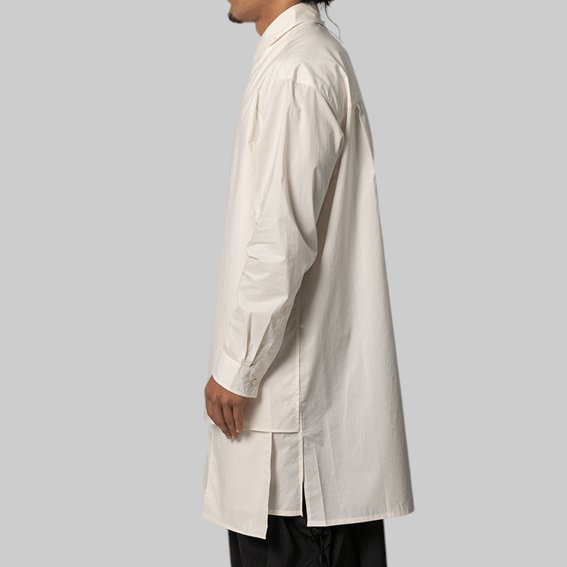 Y-3 Adaptive Cotton Shirt - Chalk White