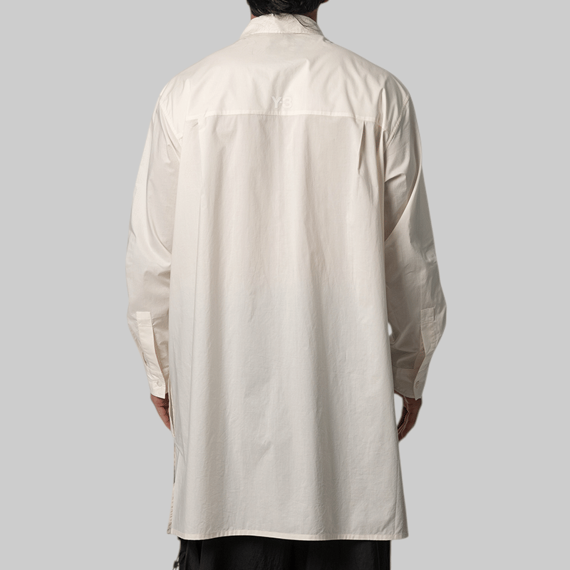 Y-3 Adaptive Cotton Shirt - Chalk White