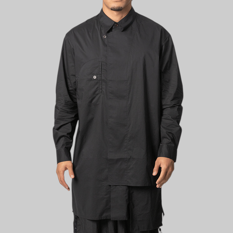 Y-3 Adaptive Cotton Shirt - Black
