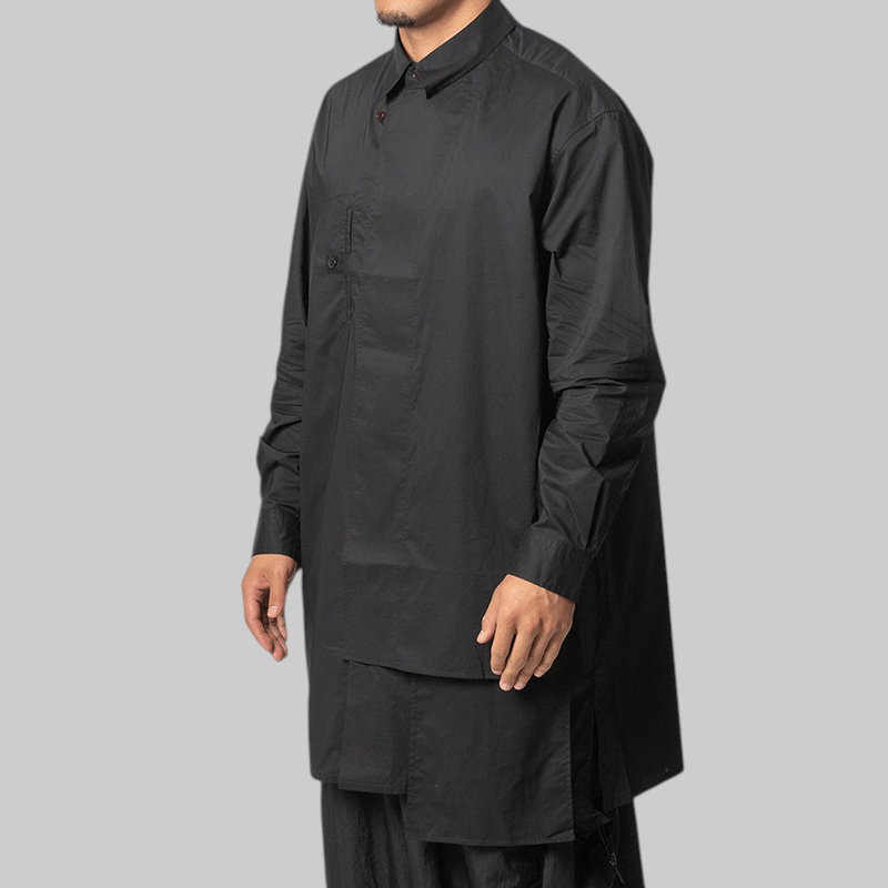 Y-3 Adaptive Cotton Shirt - Black