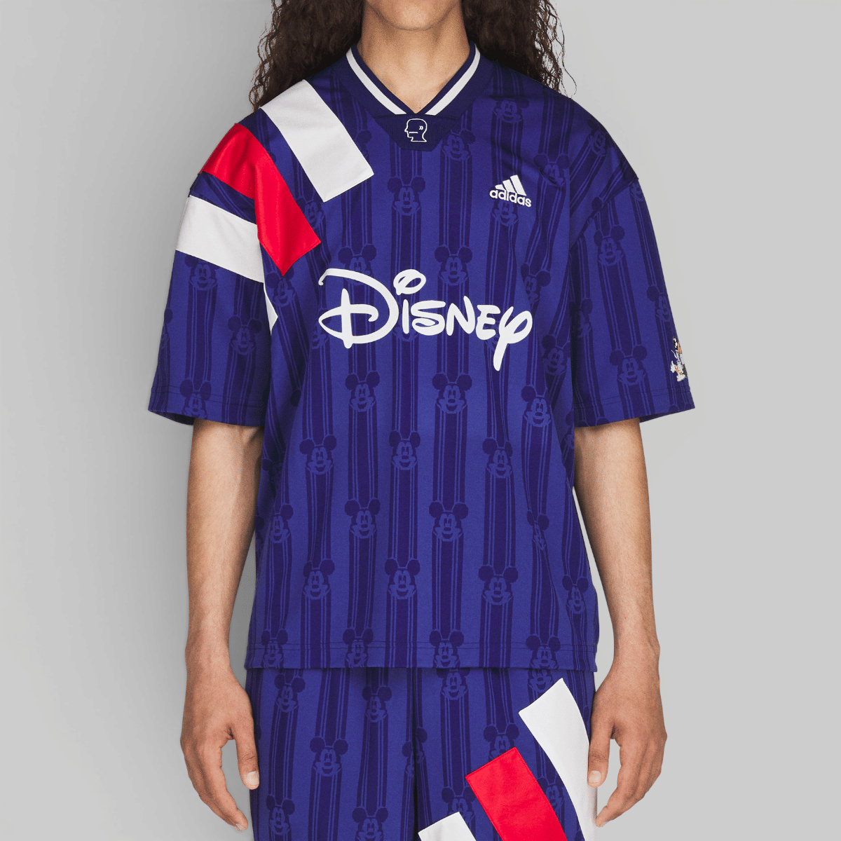 adidas Brain Dead Disney Soccer Jersey - Victory Blue