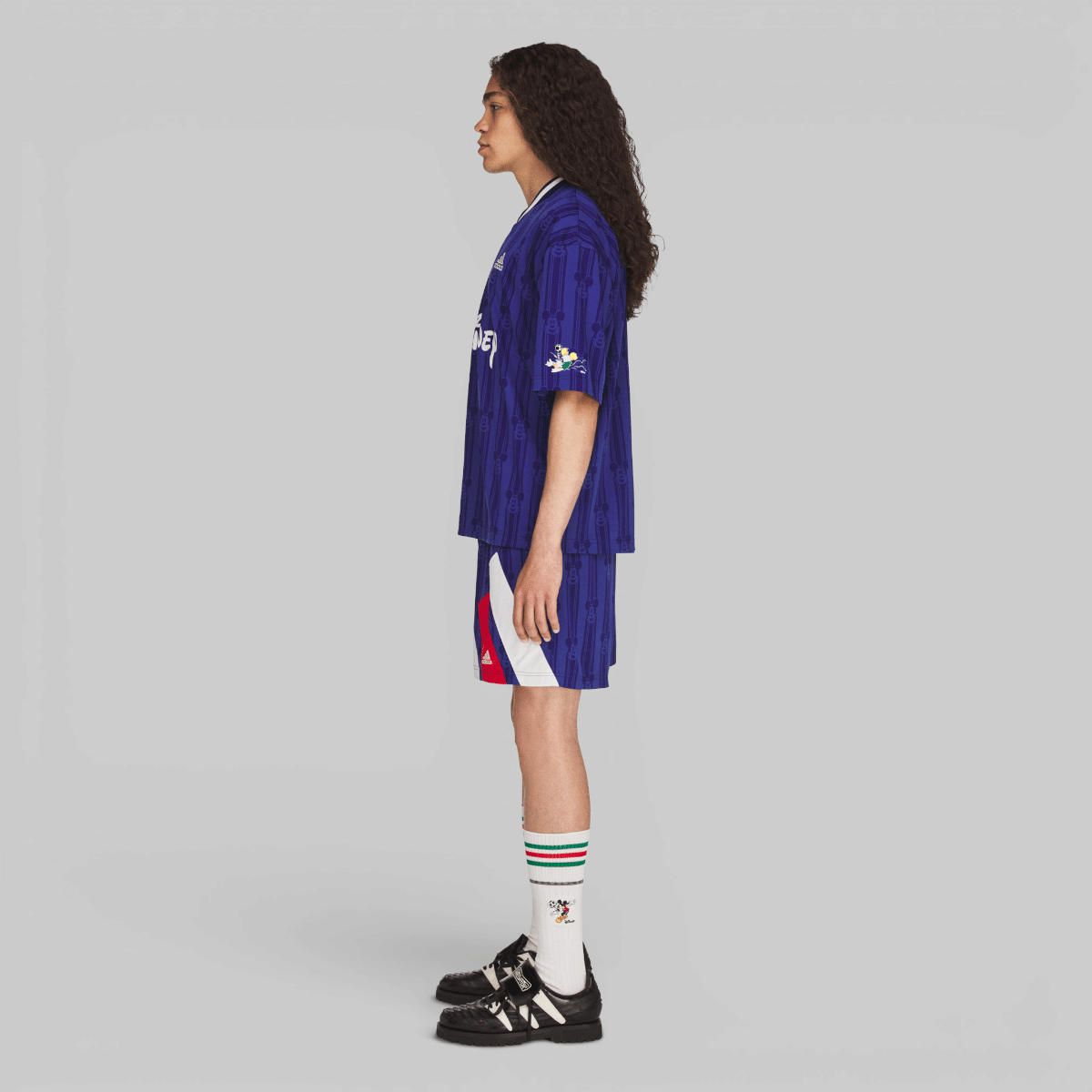 adidas Brain Dead Disney Soccer Jersey - Victory Blue