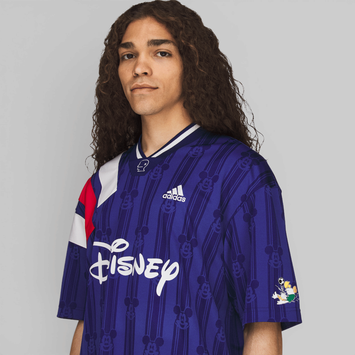 adidas Brain Dead Disney Soccer Jersey - Victory Blue