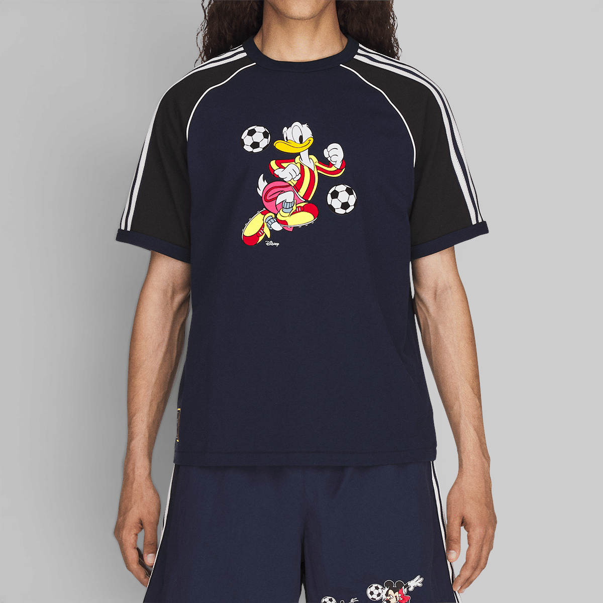 adidas Brain Dead Disney T-Shirt - Collegiate Navy