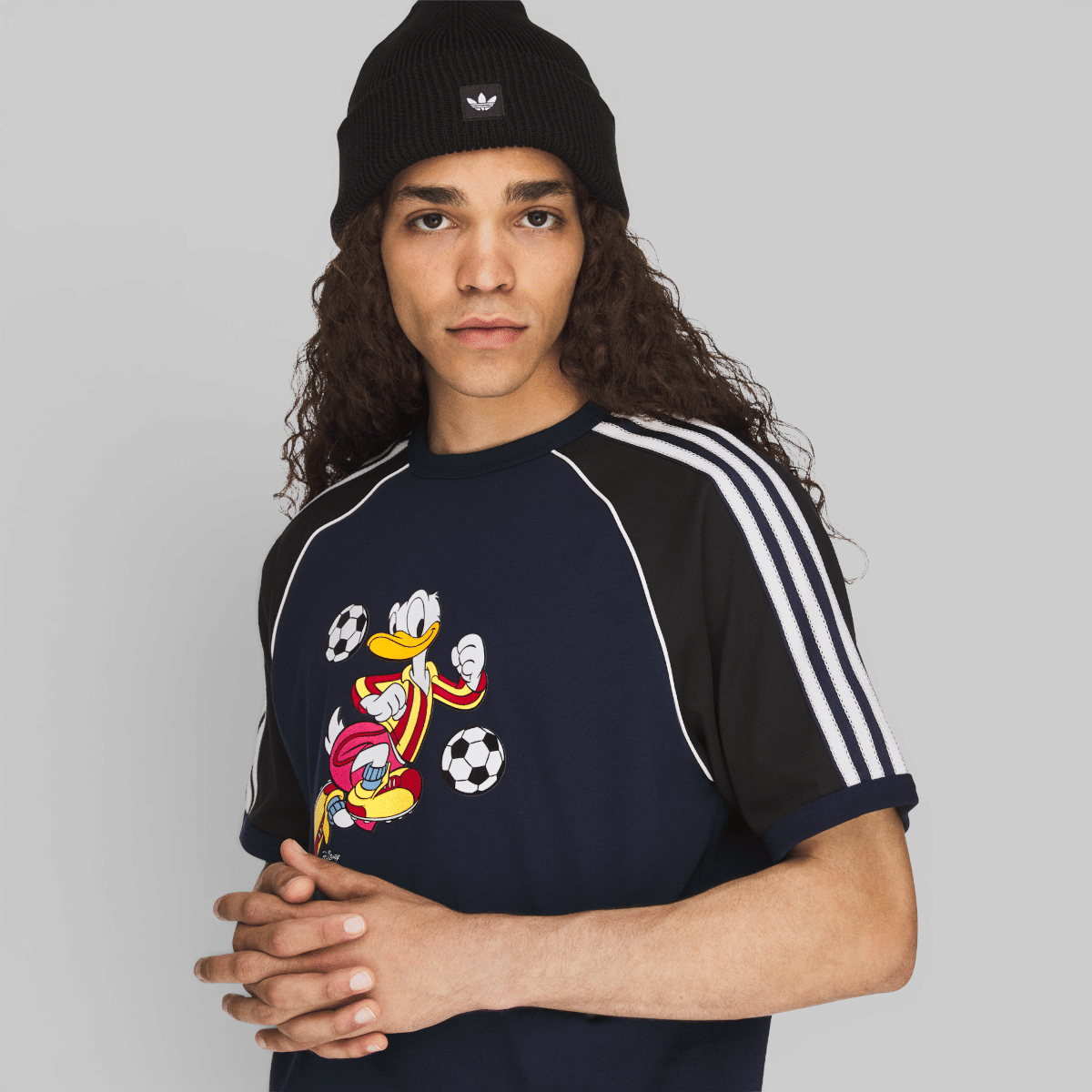 adidas Brain Dead Disney T-Shirt - Collegiate Navy