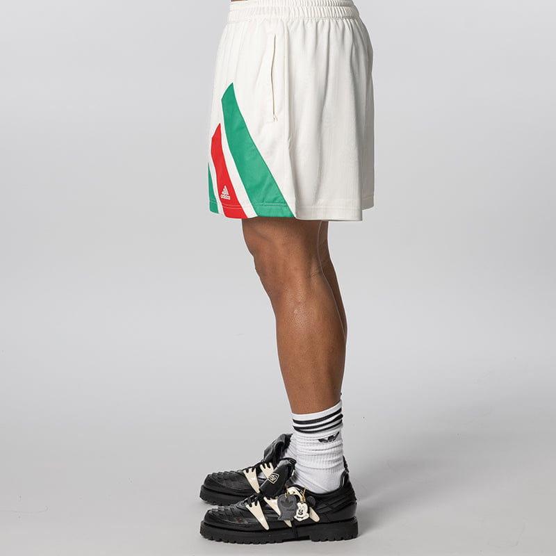 adidas Brain Dead Disney Soccer Shorts - Chalk White