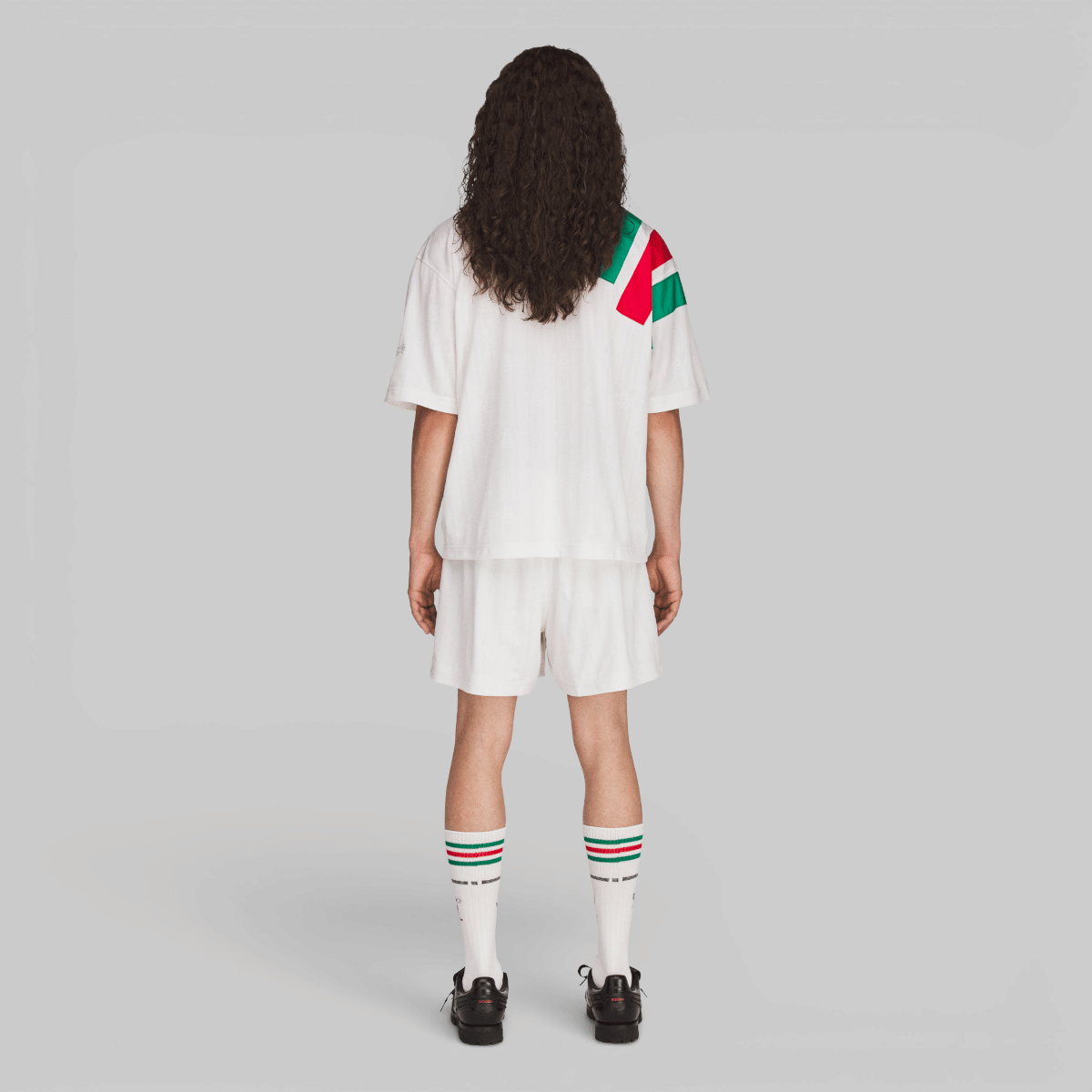 adidas Brain Dead Disney Soccer Jersey - Chalk White