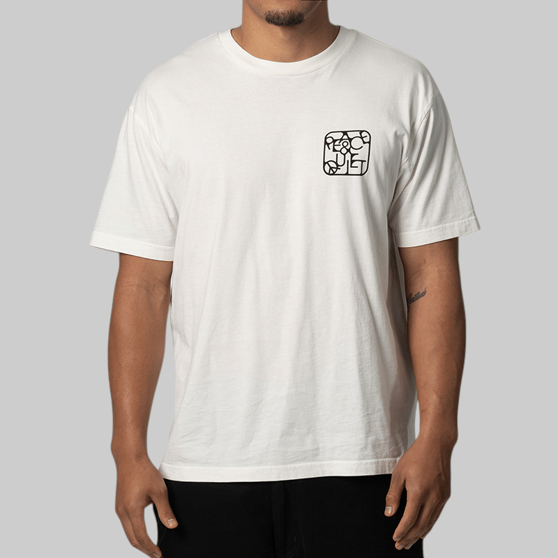 Museum of Peace & Quiet Scramble T-Shirt - White