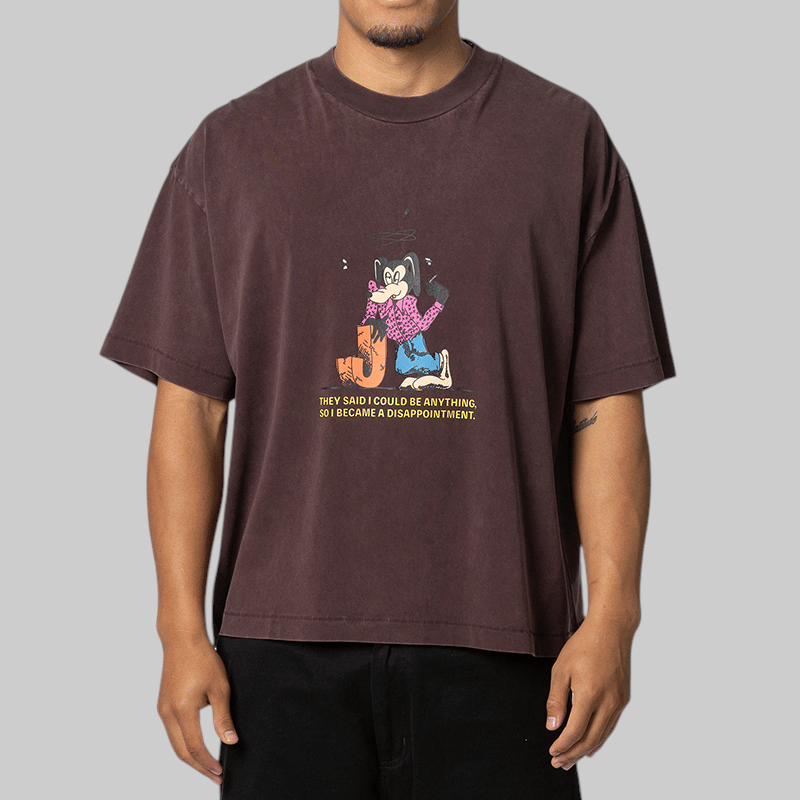 Jungles Jungles Disappointment T-Shirt - Vintage Brown