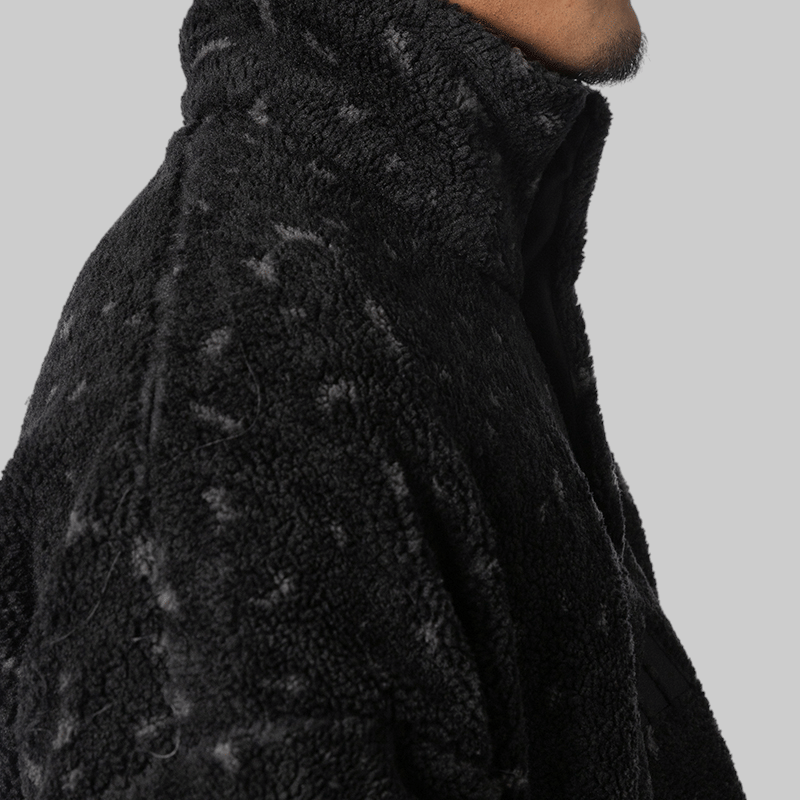 adidas Terrex Xploric Climawarm High Pile Jacket - Black