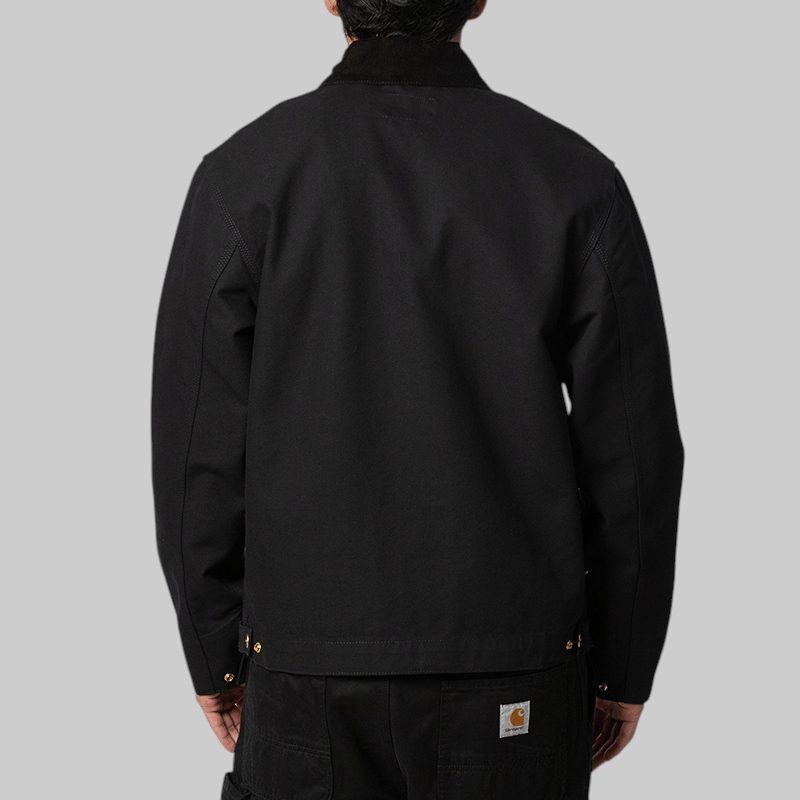 Carhartt WIP Detroit Jacket - Black/Black Rinsed