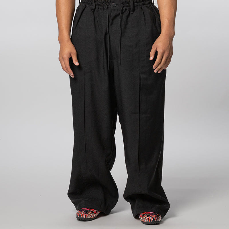 Y-3 SU Pleated Pant - Black