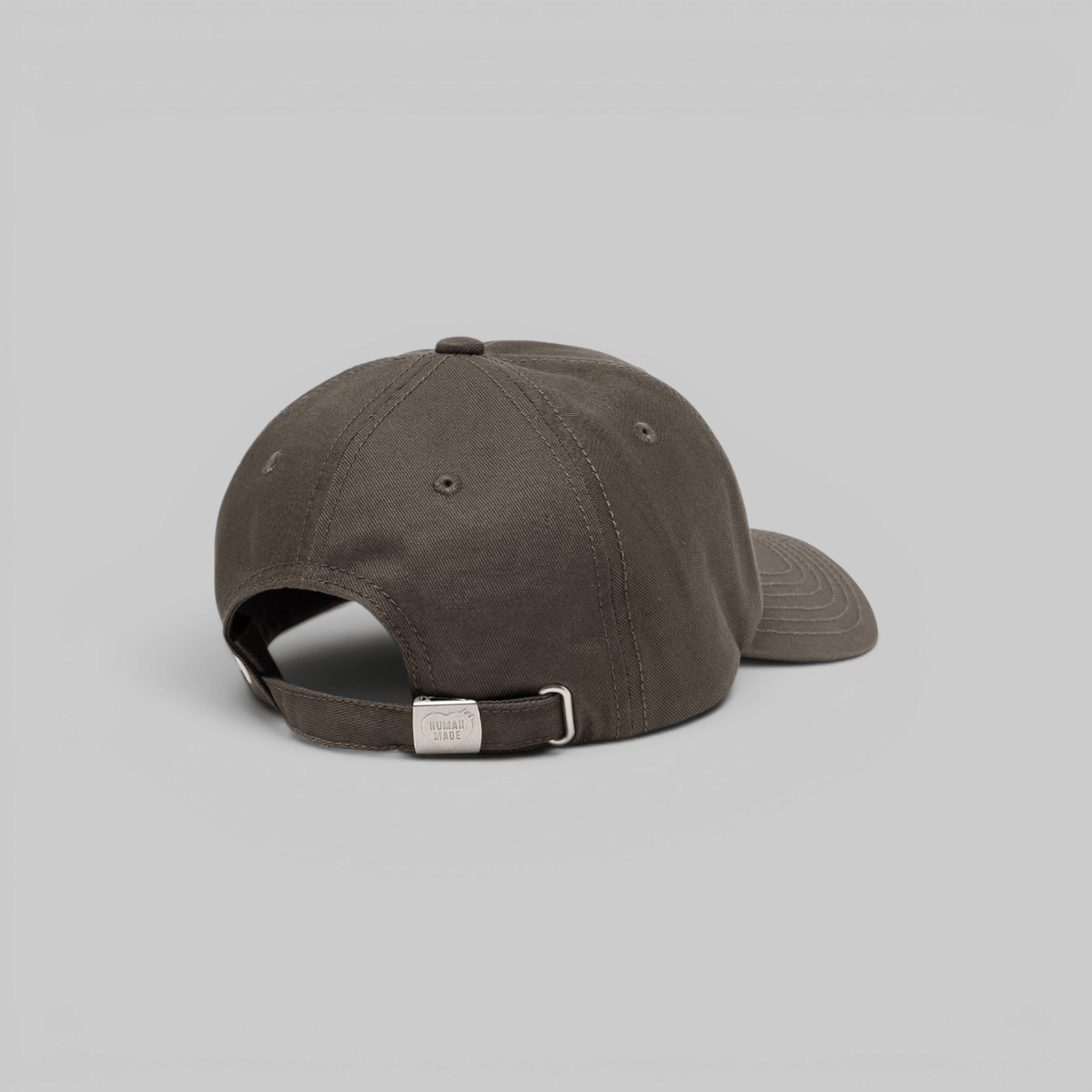 Human Made 5 Panel Twill Cap - Charcoal