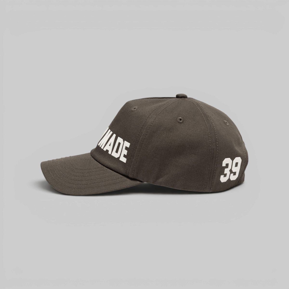 Human Made 5 Panel Twill Cap - Charcoal